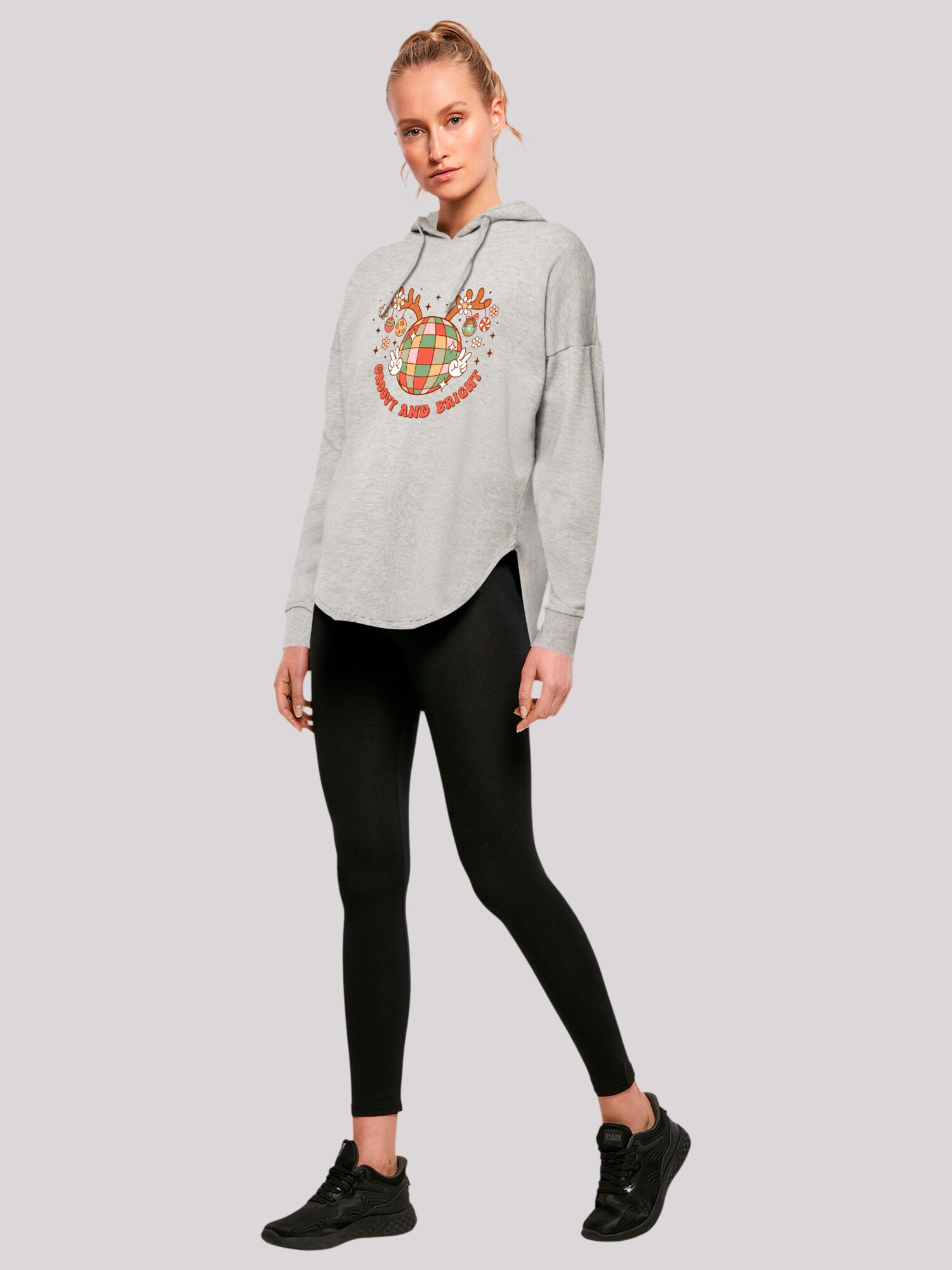 Thumbnail - F4NT4STIC Pullover Groovy And Bright Christmas Disco Deer