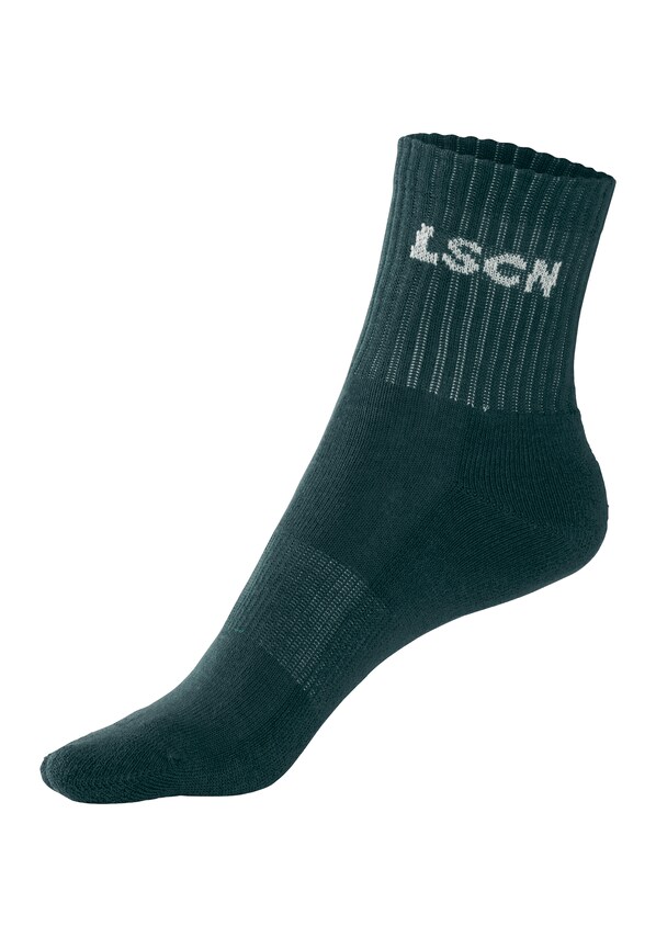 LSCN by LASCANA, Zokni, zöld & fehér, 1 kép a 7 közül