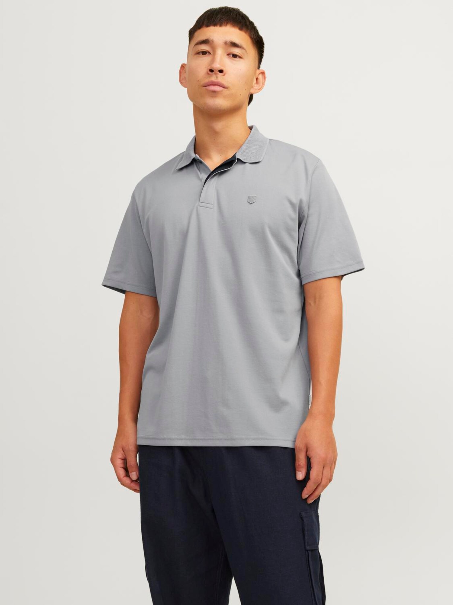 Jack & Jones Premium Póló 'JJRODNEY'  bazaltszürke termék 2. képe