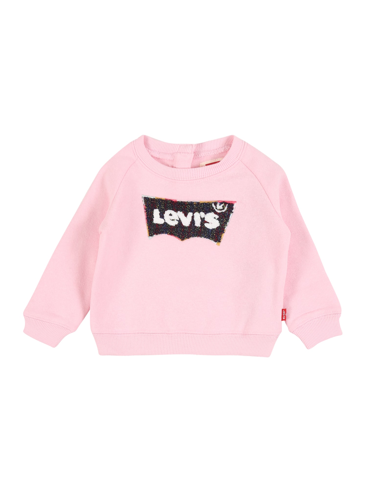 LEVI'S Megztinis be užsegimo  rožių spalva / balta / juoda