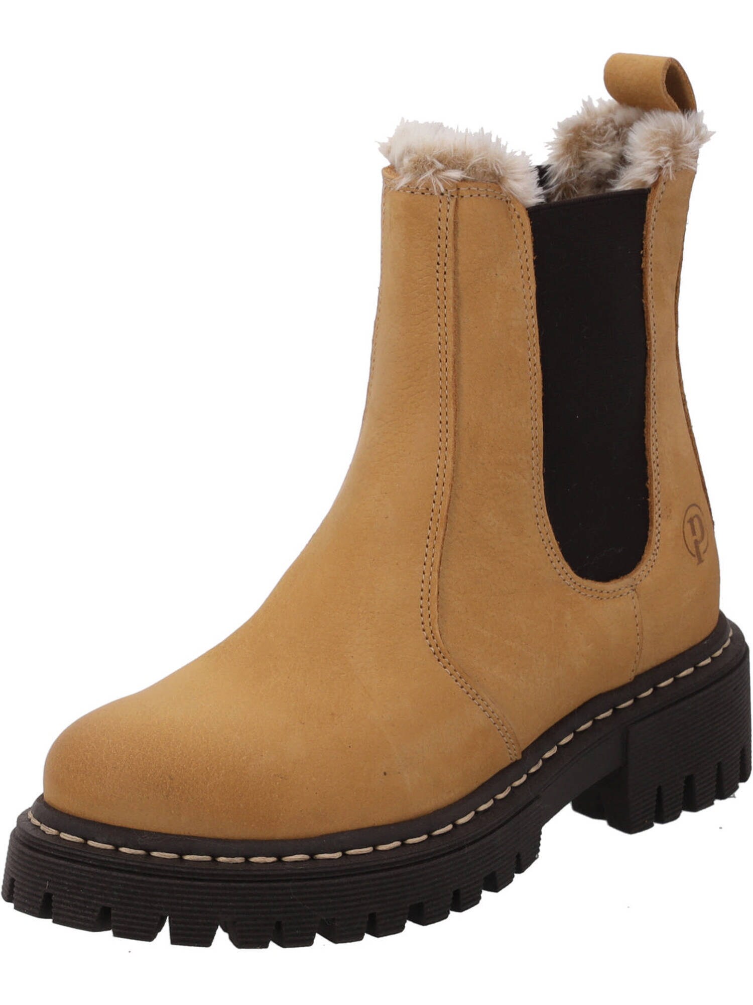 Palado Ghete chelsea Asseha  maro caramel / negru