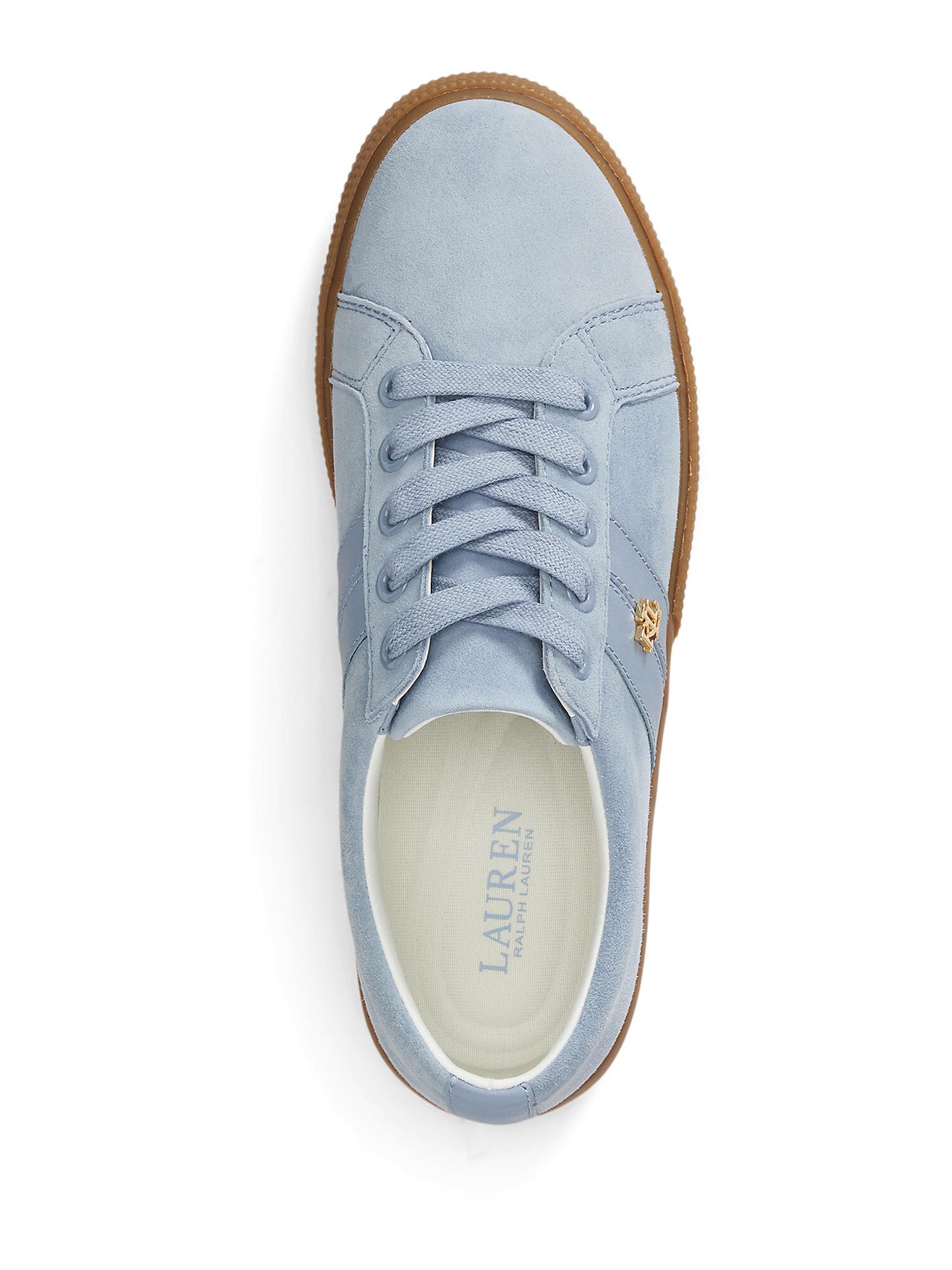 Lauren Ralph Lauren Zapatillas deportivas bajas 'JANSON II'  azul paloma – imagen 3