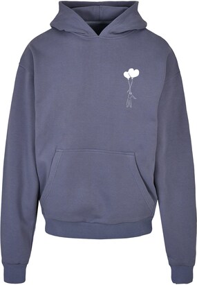 Merchcode Sweatshirt ‘Love In The Air’ Opaal / Wit