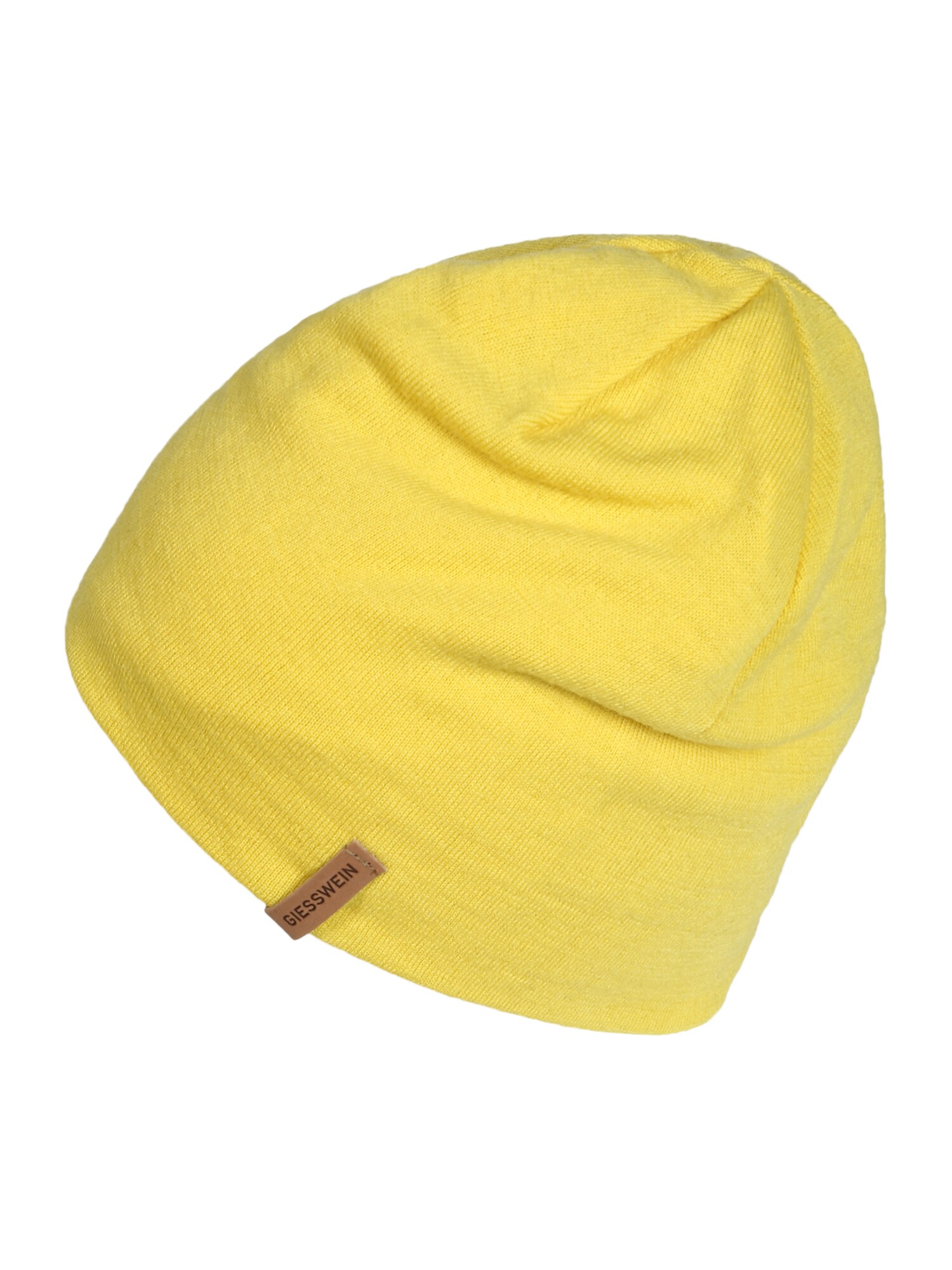 GIESSWEIN Megzta kepurė 'Gehrenspitze'  geltona
