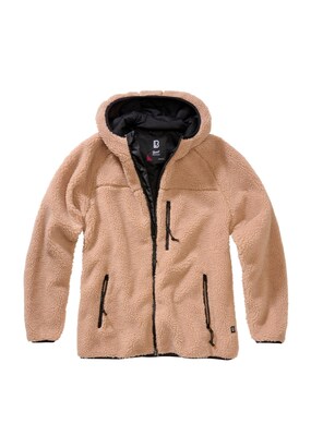 Brandit Fleece jas Lichtbruin