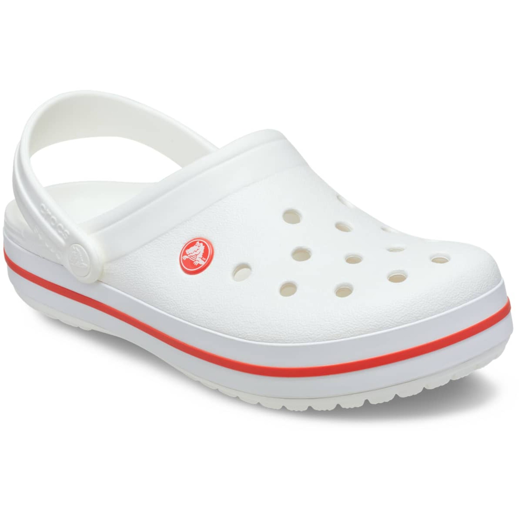 Crocs Dreváky  červená / biela (obrázok 5)