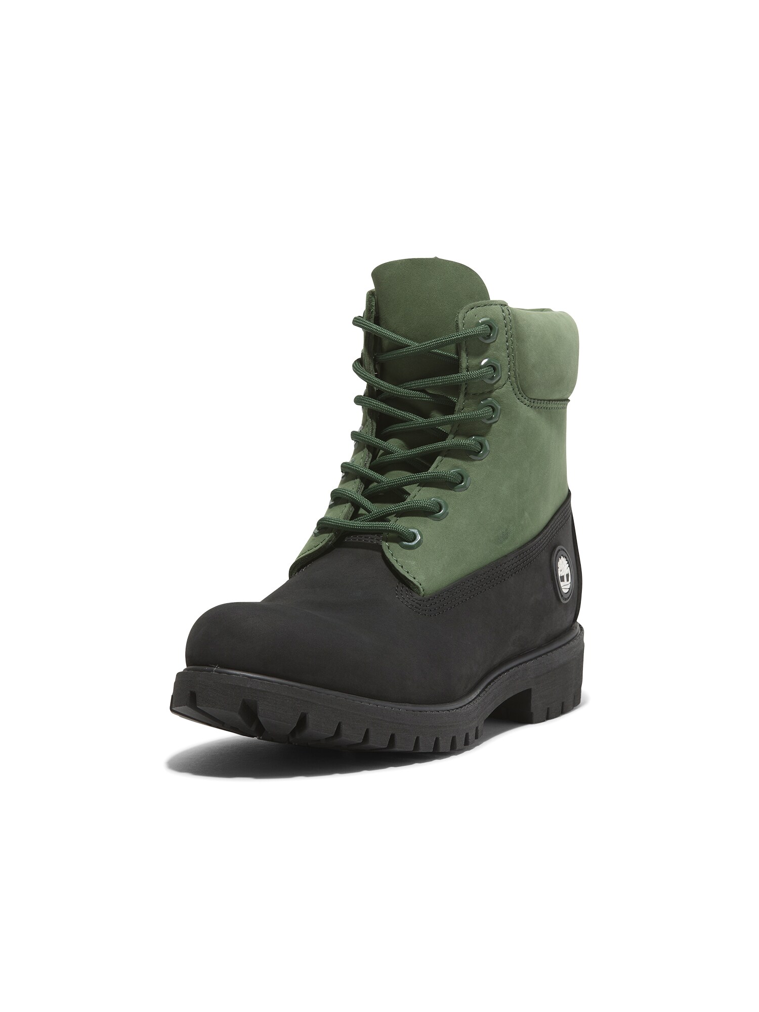 TIMBERLAND Fűzős csizma 'AF 6IN Premium'  zöld / fekete akciós termékkép 1