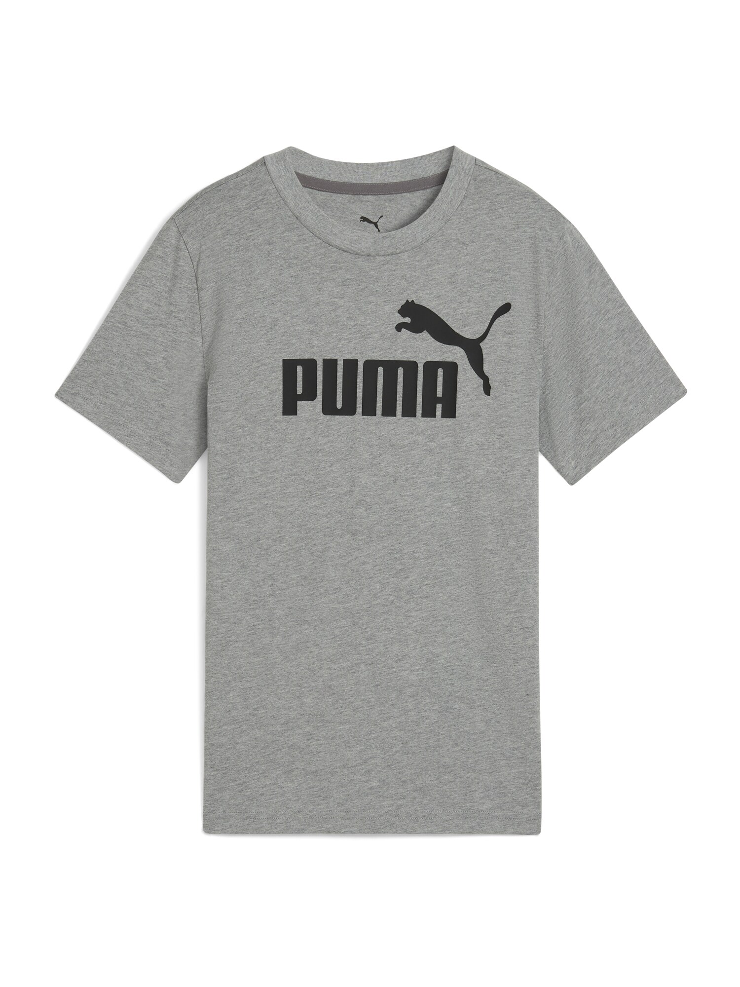 PUMA Tricou ESS No. 1  gri amestecat / negru