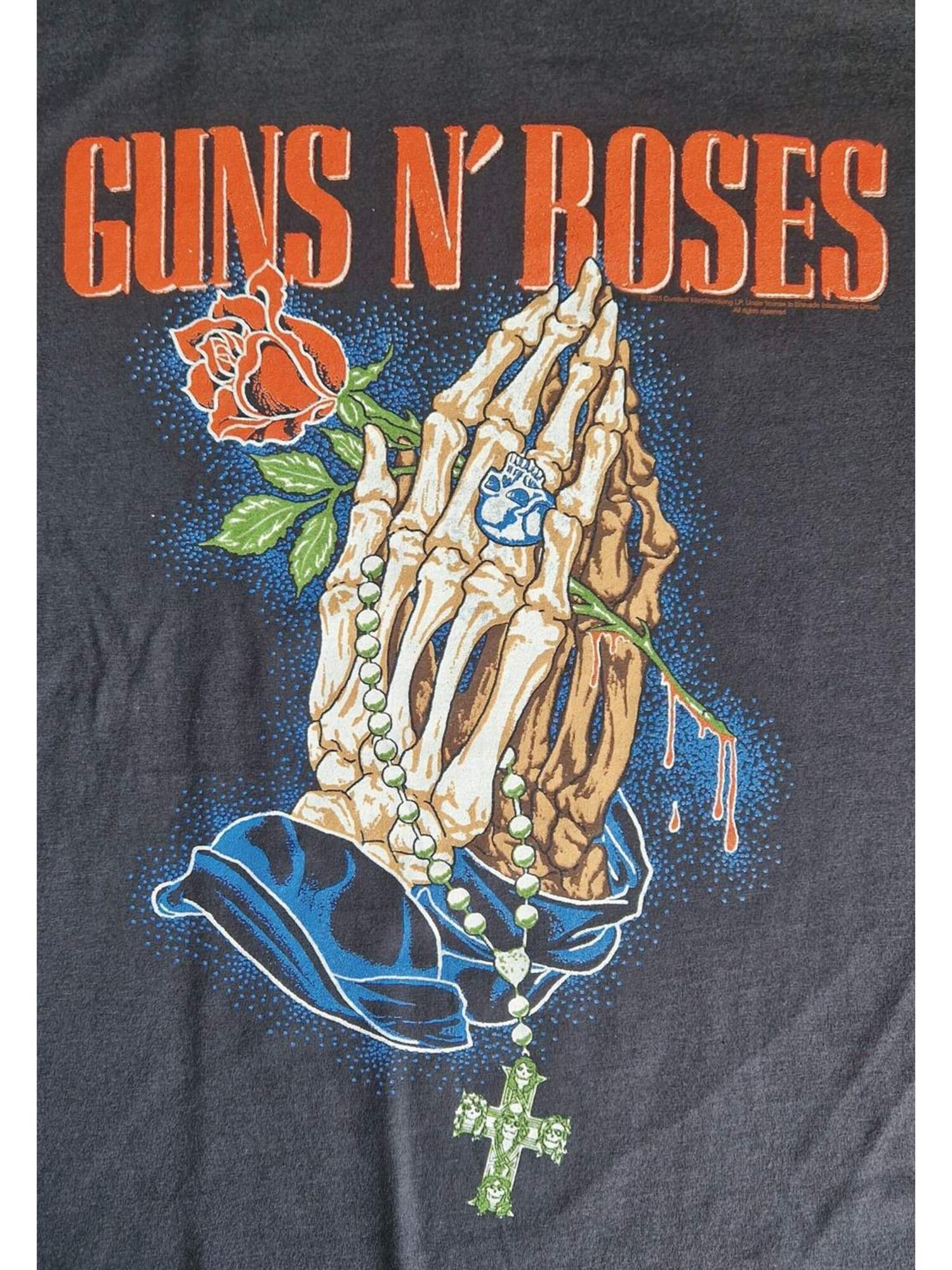 GUNS N' ROSES Camiseta 'Guns N´ Roses Prayer T-Shirt' negro – imagen 3