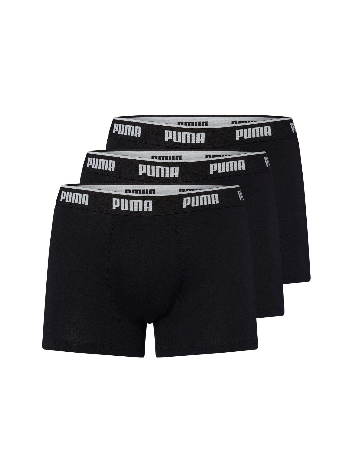 PUMA Boxeri  gri deschis / negru