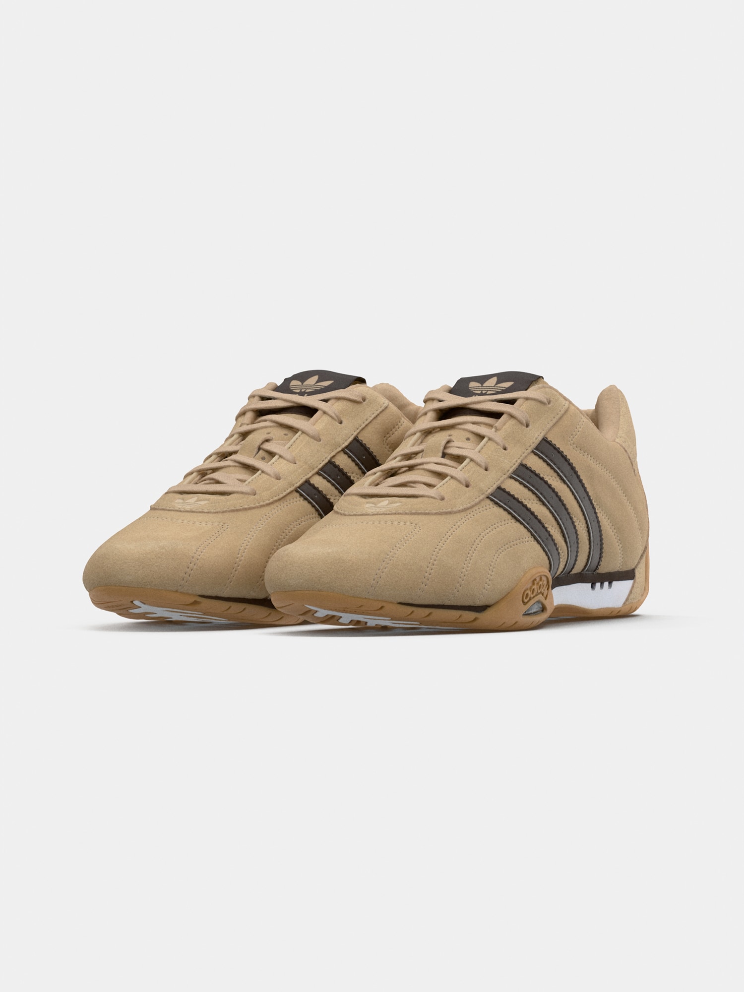 ADIDAS ORIGINALS Sneaker low ADIRACER maro cappuccino / maro închis