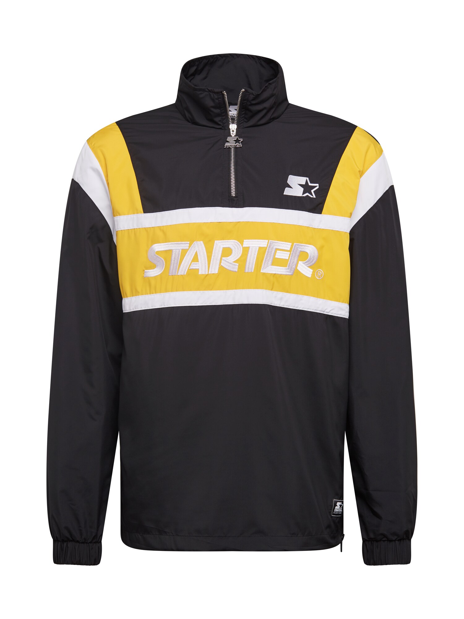 Starter Black Label Demisezoninė striukė geltona / juoda / balta