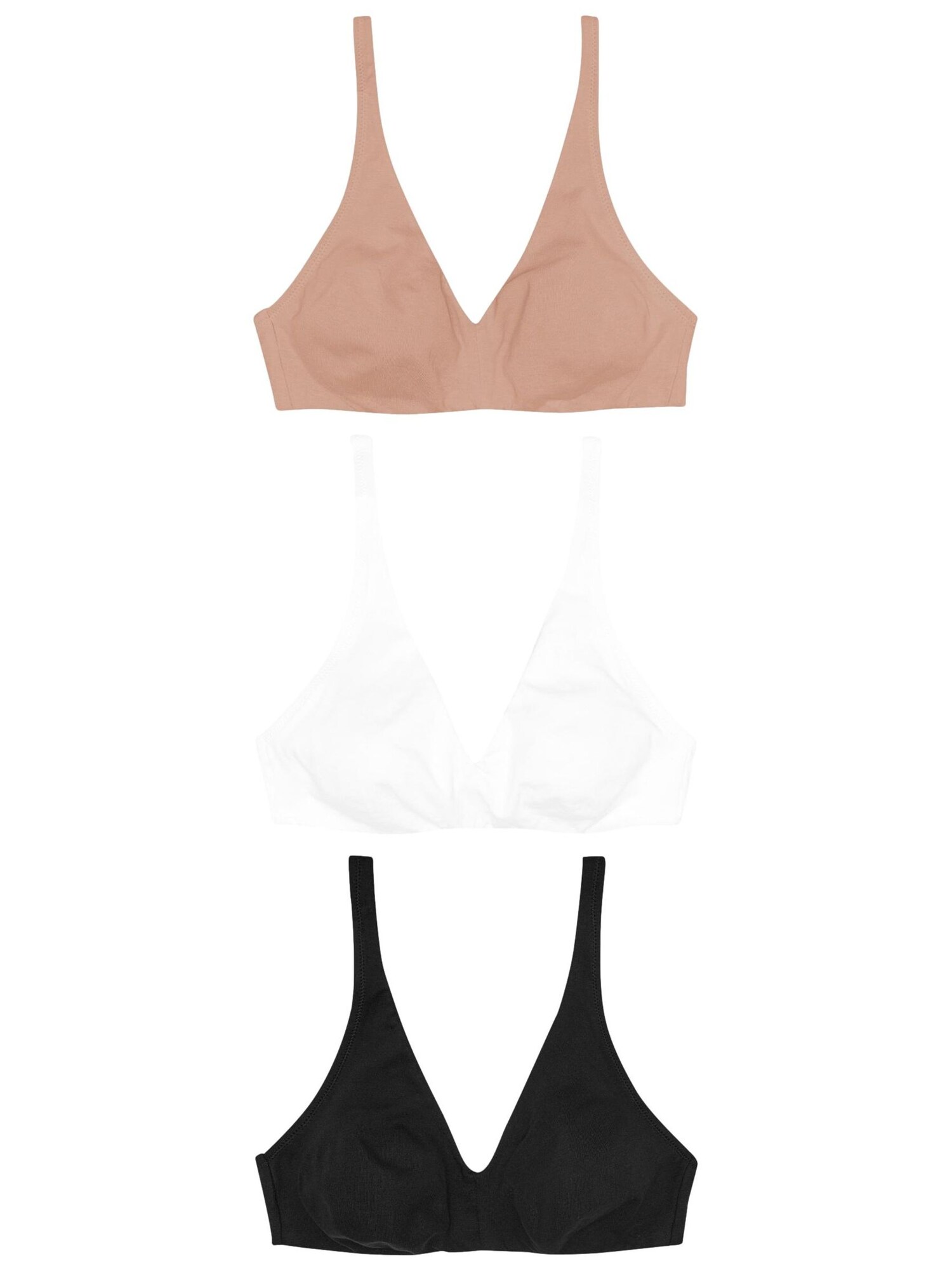 Next Sutien  culoarea pielii / negru / alb