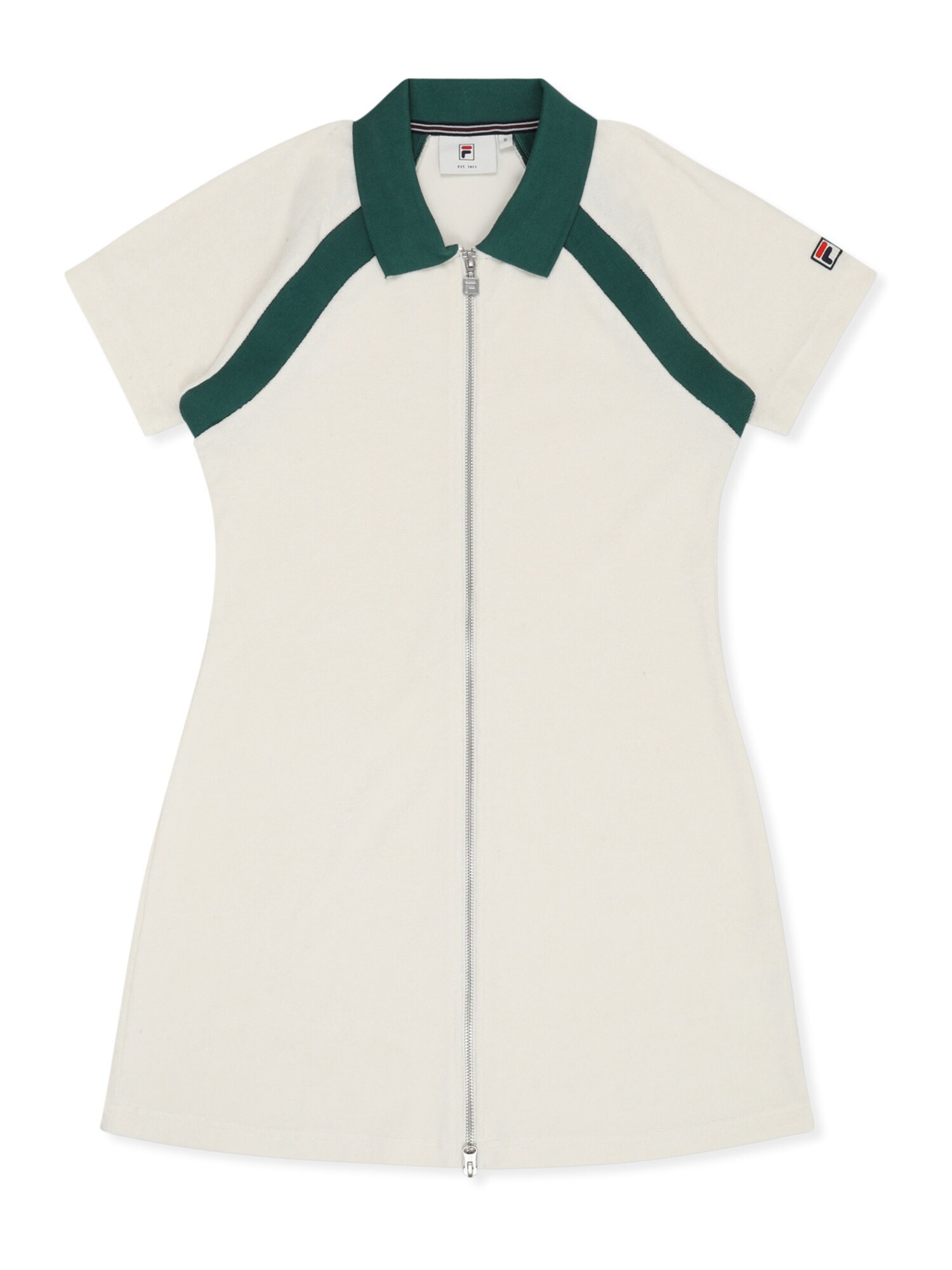 FILA Vestido 'BELFIORE regular towelling tennis dress'  offwhite – imagen 4