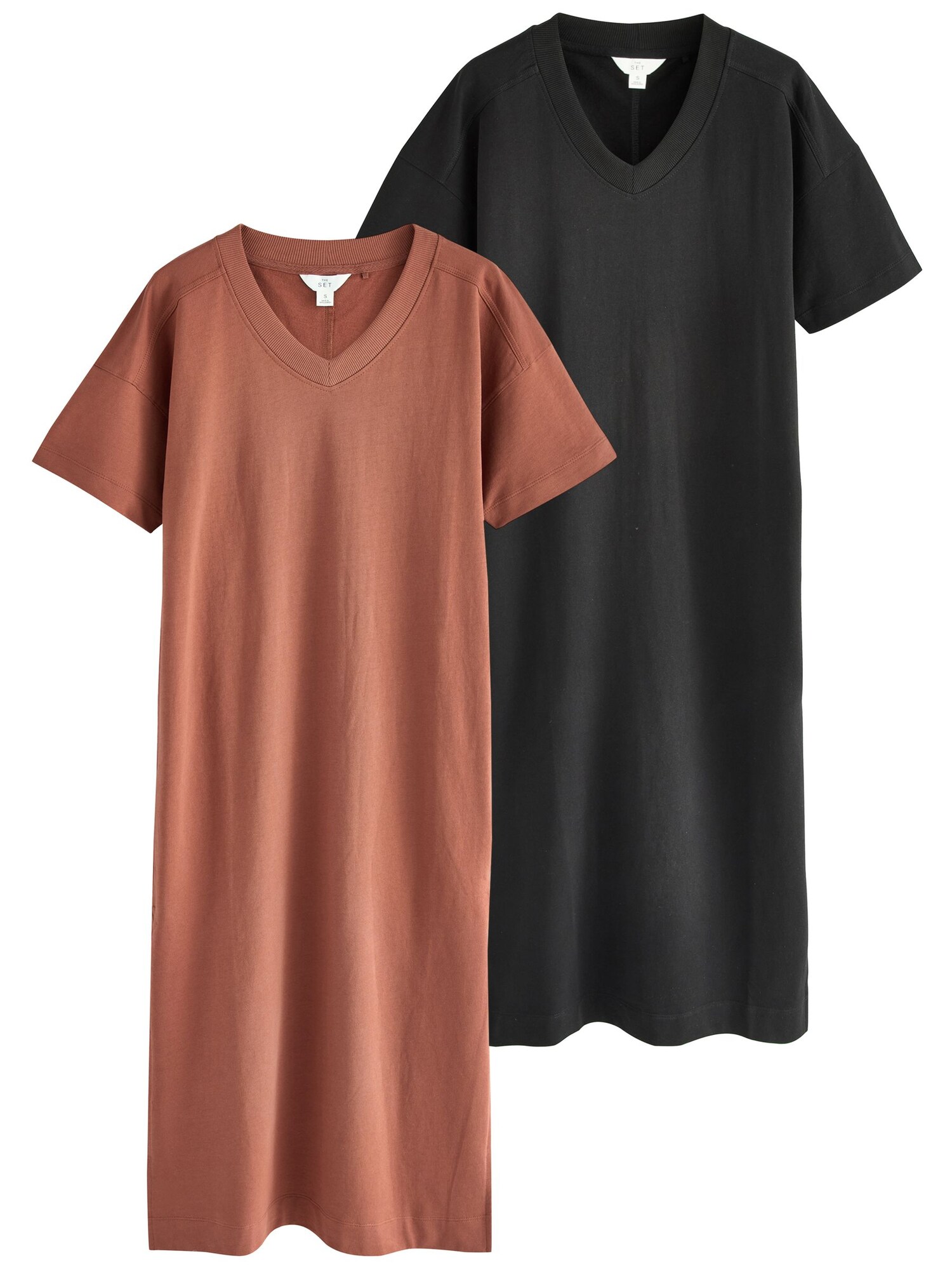 The Set Rochie  maro / negru