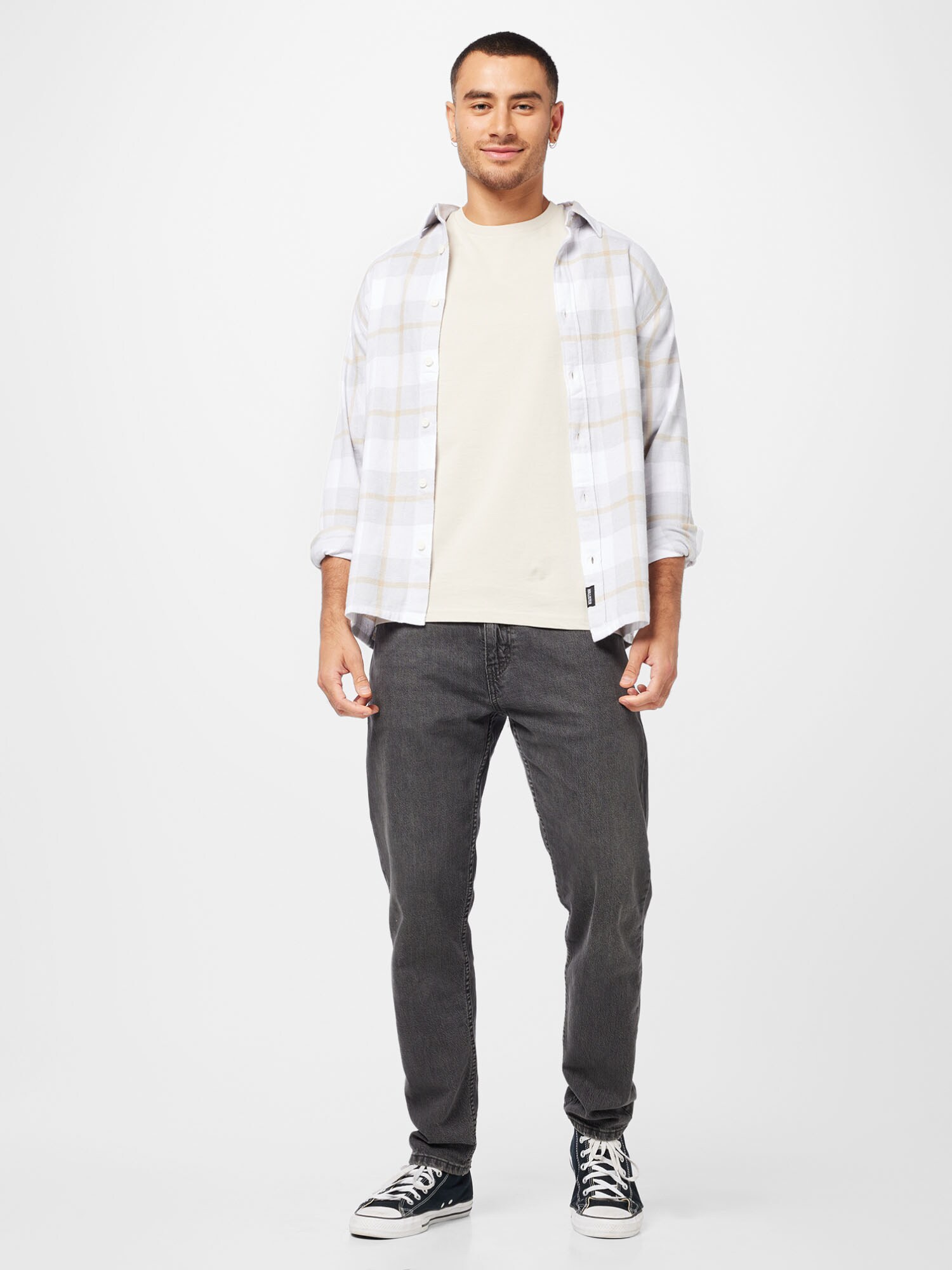 Lyle & Scott Tričko svetlobéžová / žltá (obrázok 4)