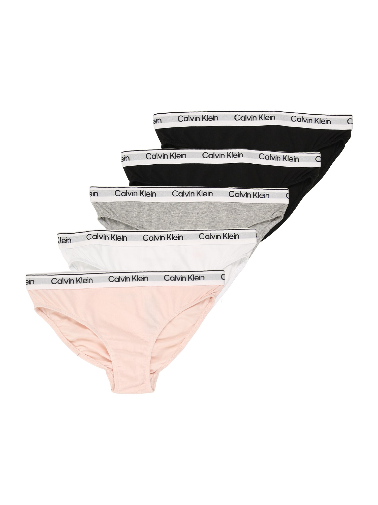 Calvin Klein Underwear Nohavičky  béžová / sivá melírovaná / čierna / biela