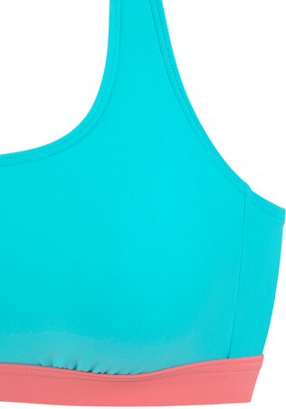 LASCANA ACTIVE, Sport bikini felső, kék