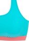 Kiválasztva, LASCANA ACTIVE, Sport bikini felső, kék