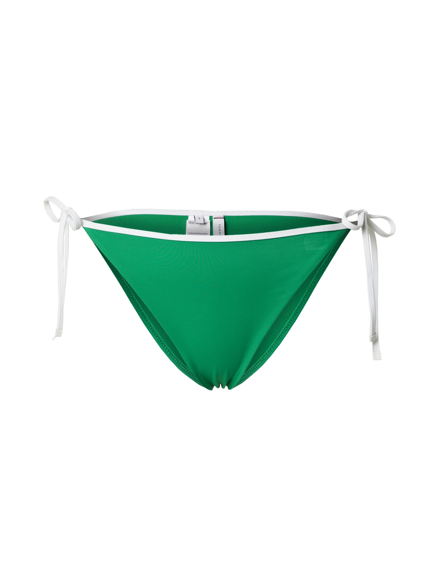 Tommy Hilfiger Underwear Slip costum de baie CHEEKY  verde limetă / alb