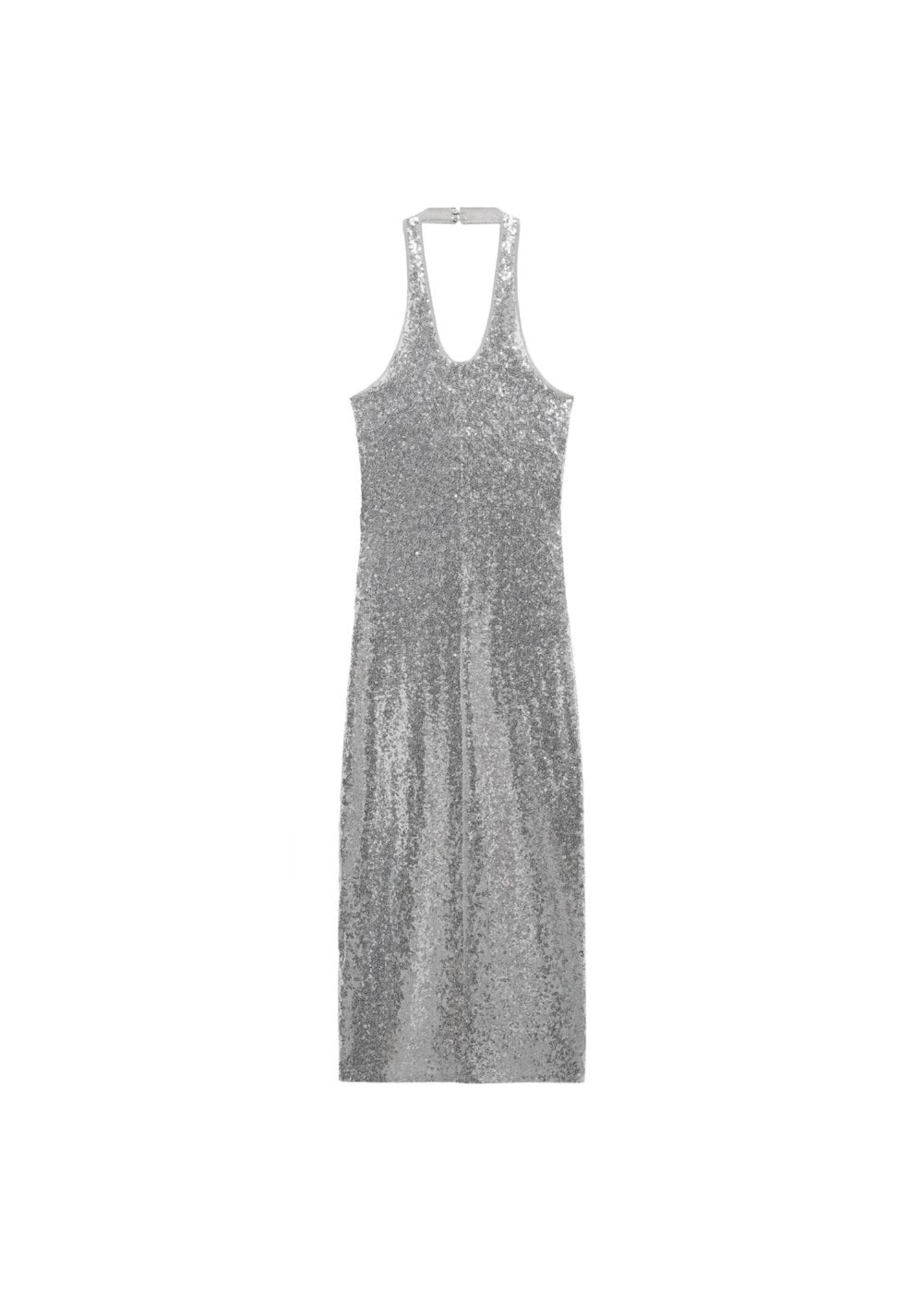 MANGO Rochie de seară Xtricia  argintiu