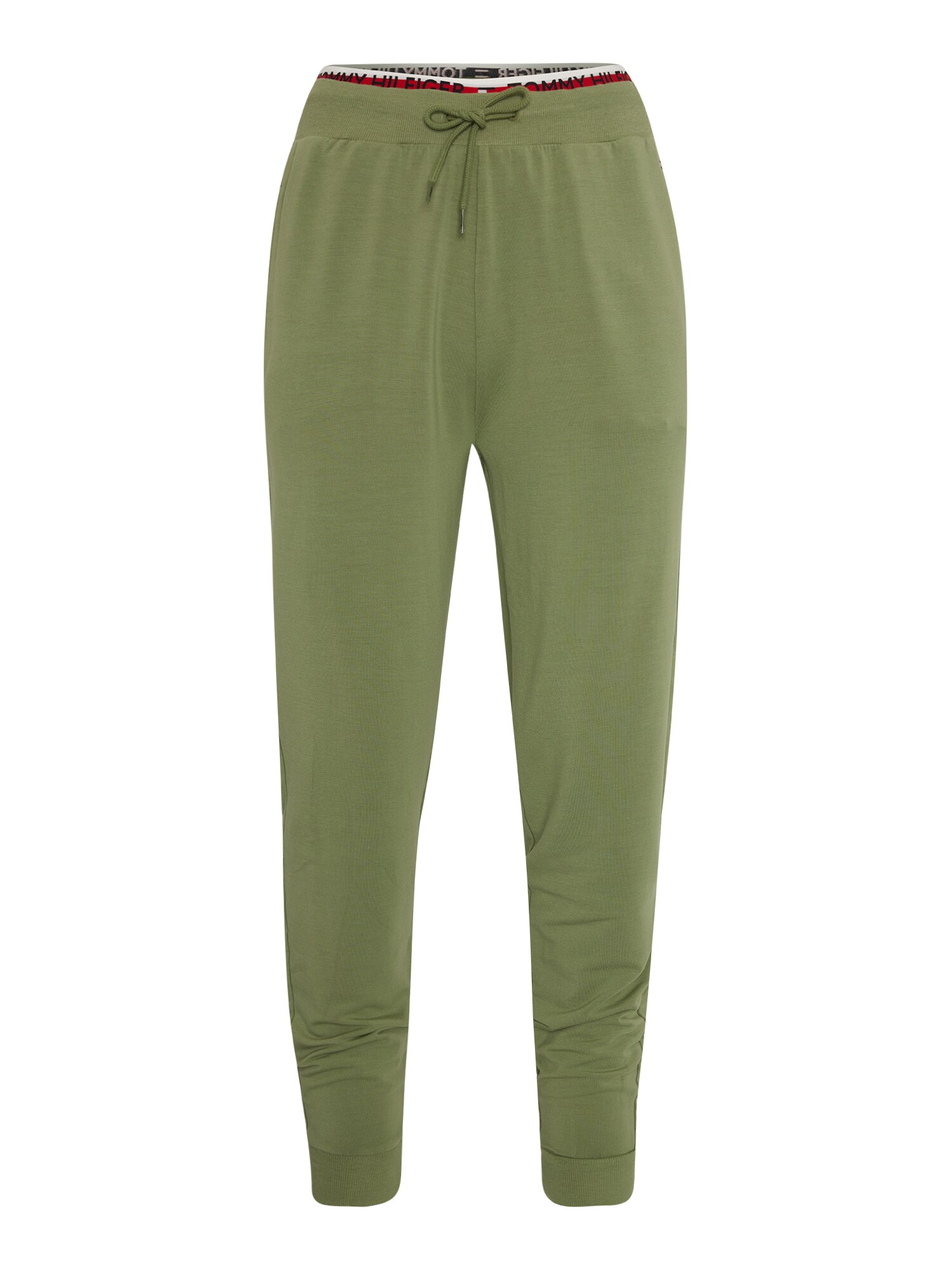 Tommy Hilfiger Underwear Pyžamové nohavice  zelená / červená / čierna / biela