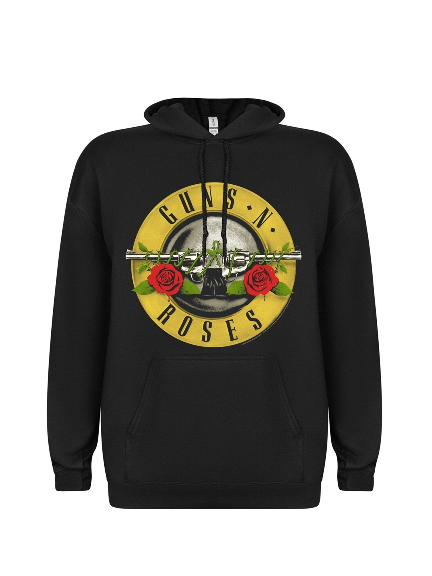 GUNS N' ROSES Felpa 'Guns n´Roses Bullet Logo Hoodie' nero