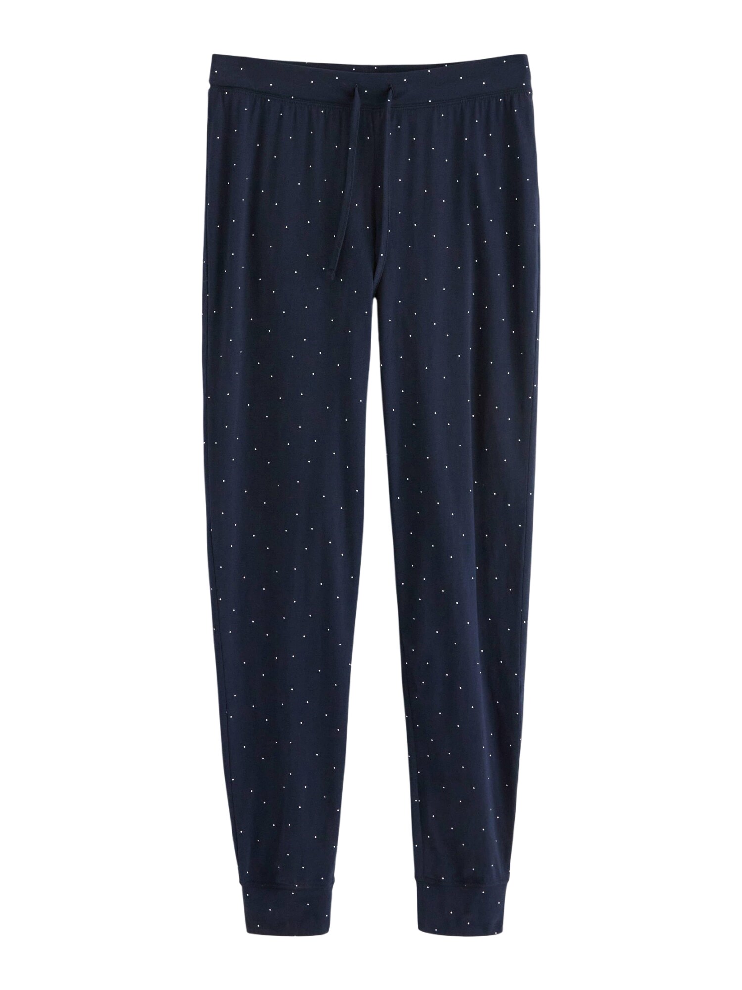 Lindex Pantaloni de pijama  bleumarin / alb