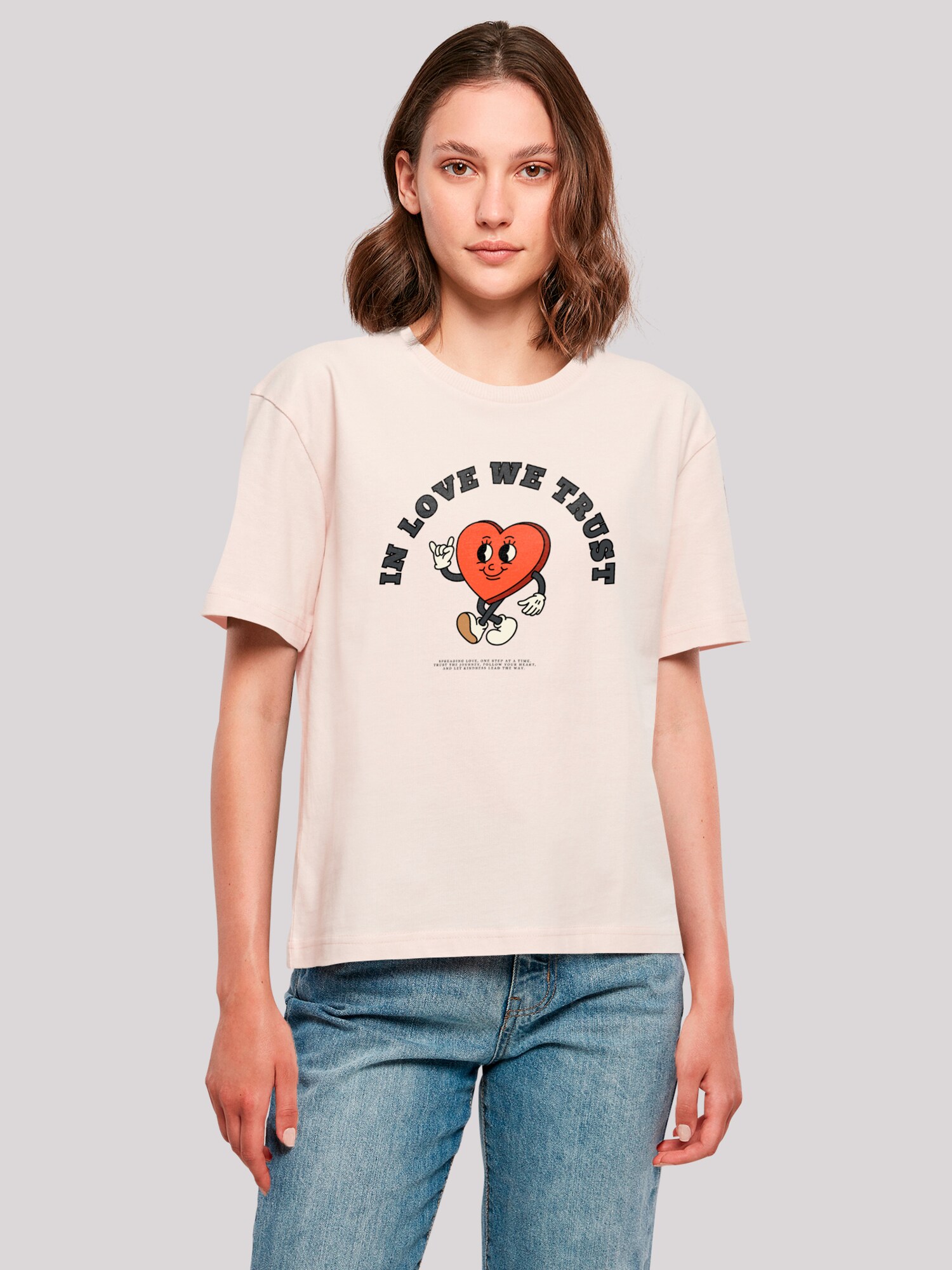 Thumbnail - F4NT4STIC T-Shirt In Love We Trust Valentinstag