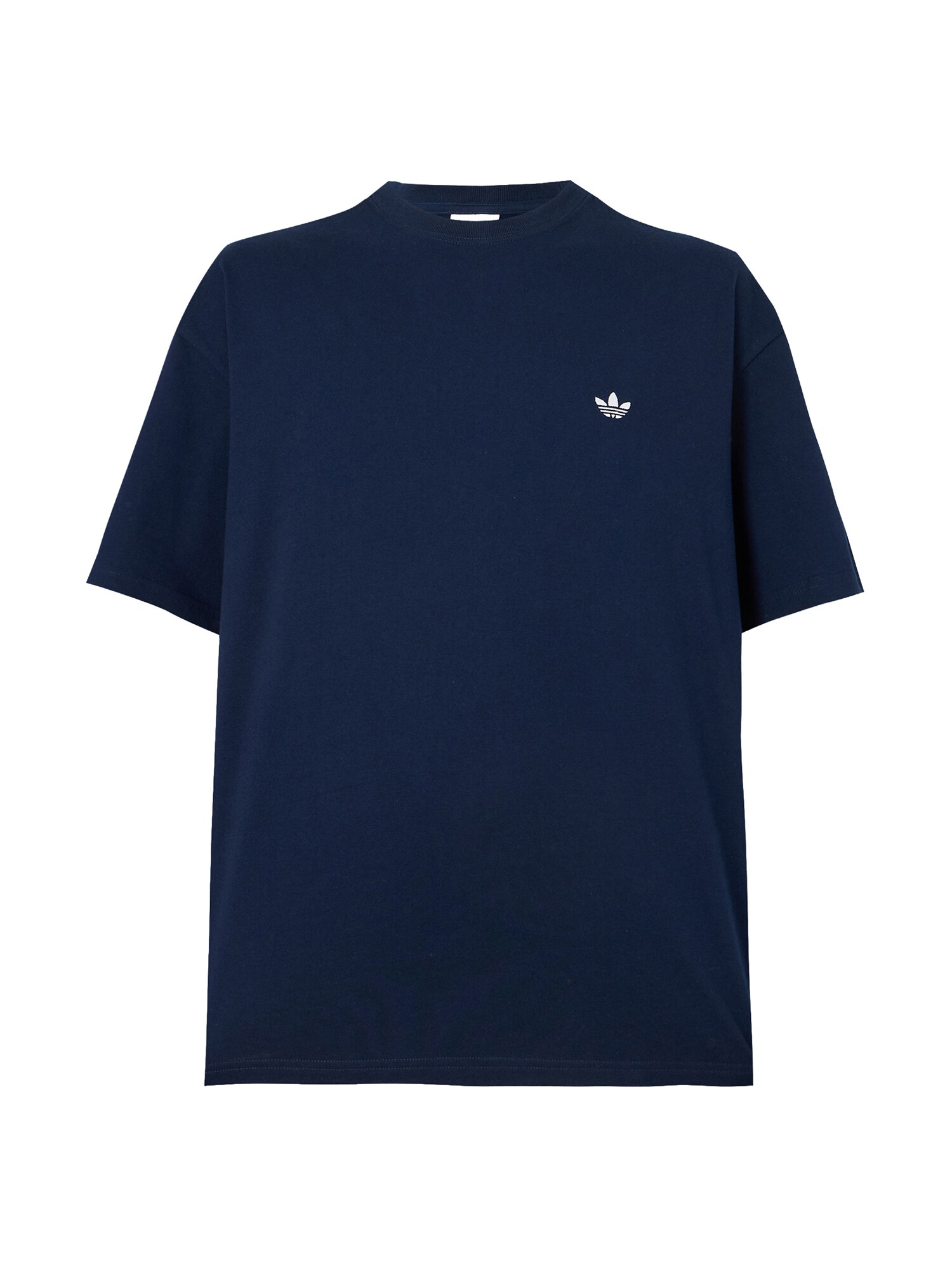 ADIDAS ORIGINALS Tricou Trefoil Essentials bleumarin / alb