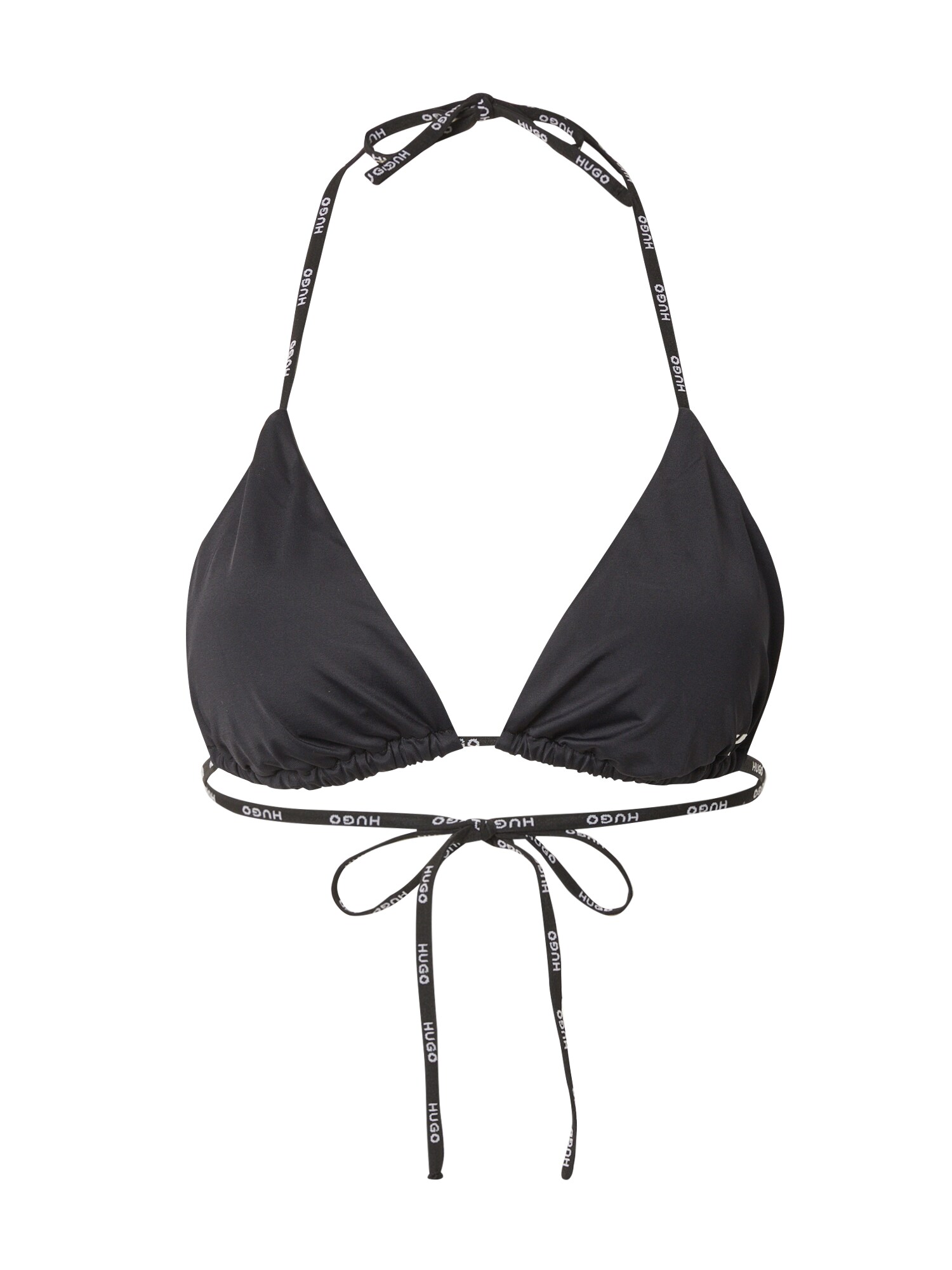 HUGO Sutien costum de baie  negru / alb