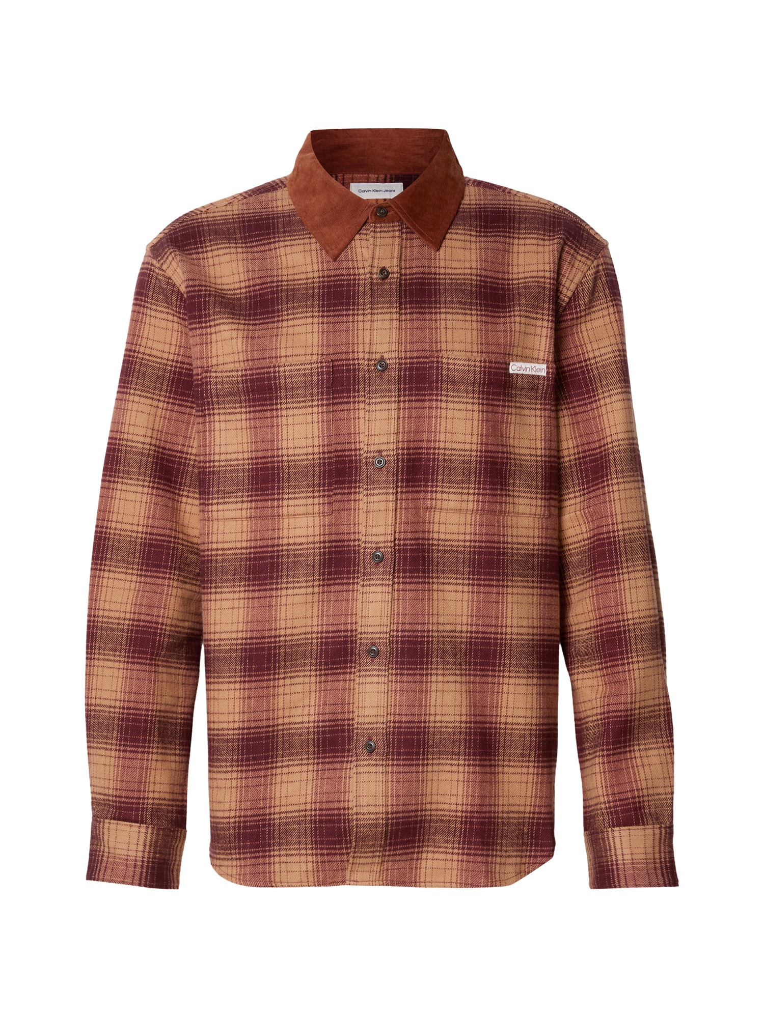 Calvin Klein Jeans Prijelazna jakna  boja devine dlake (camel) / čokolada