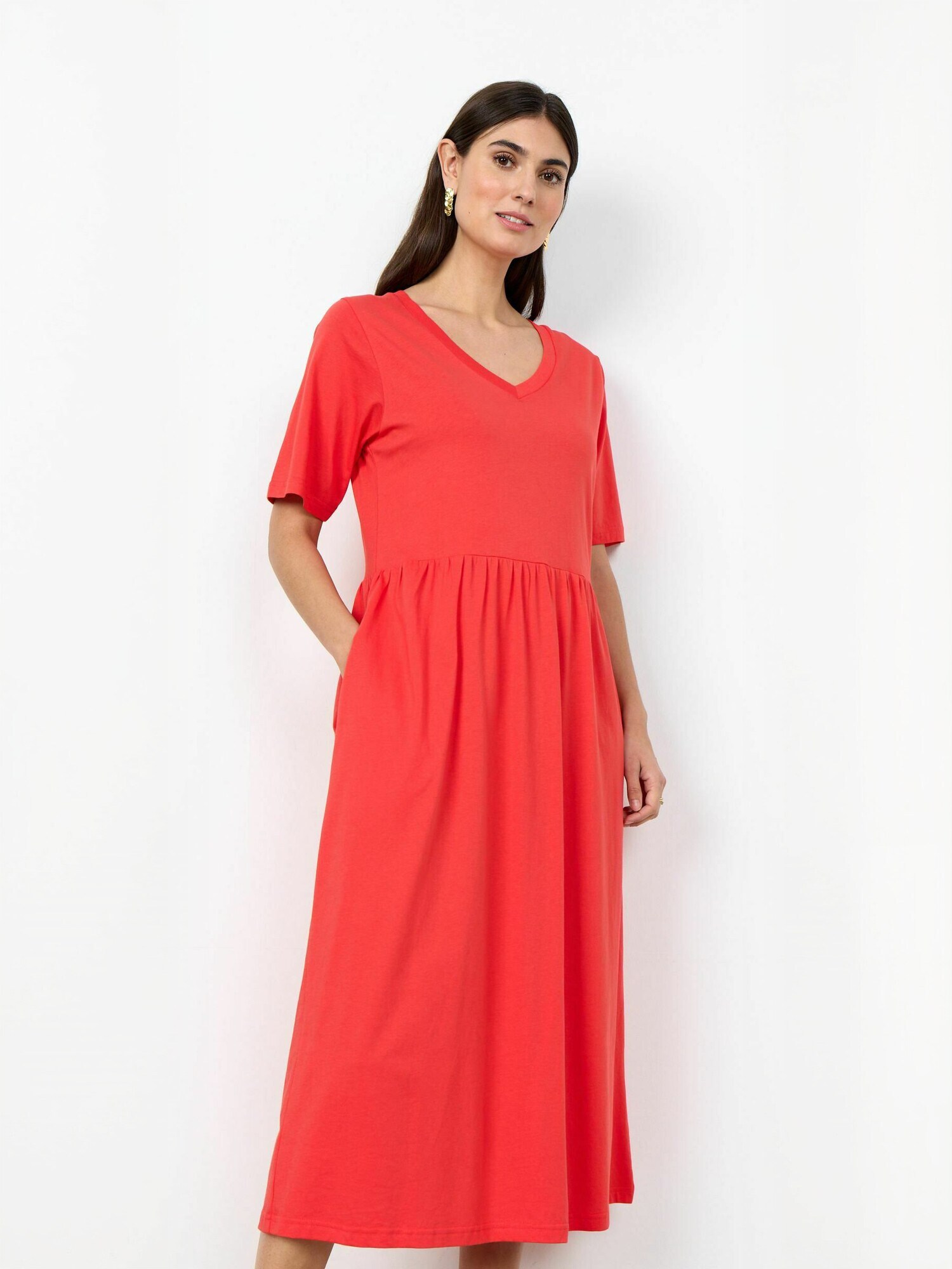 Soyaconcept Rochie  SC-DERBY  portocaliu somon