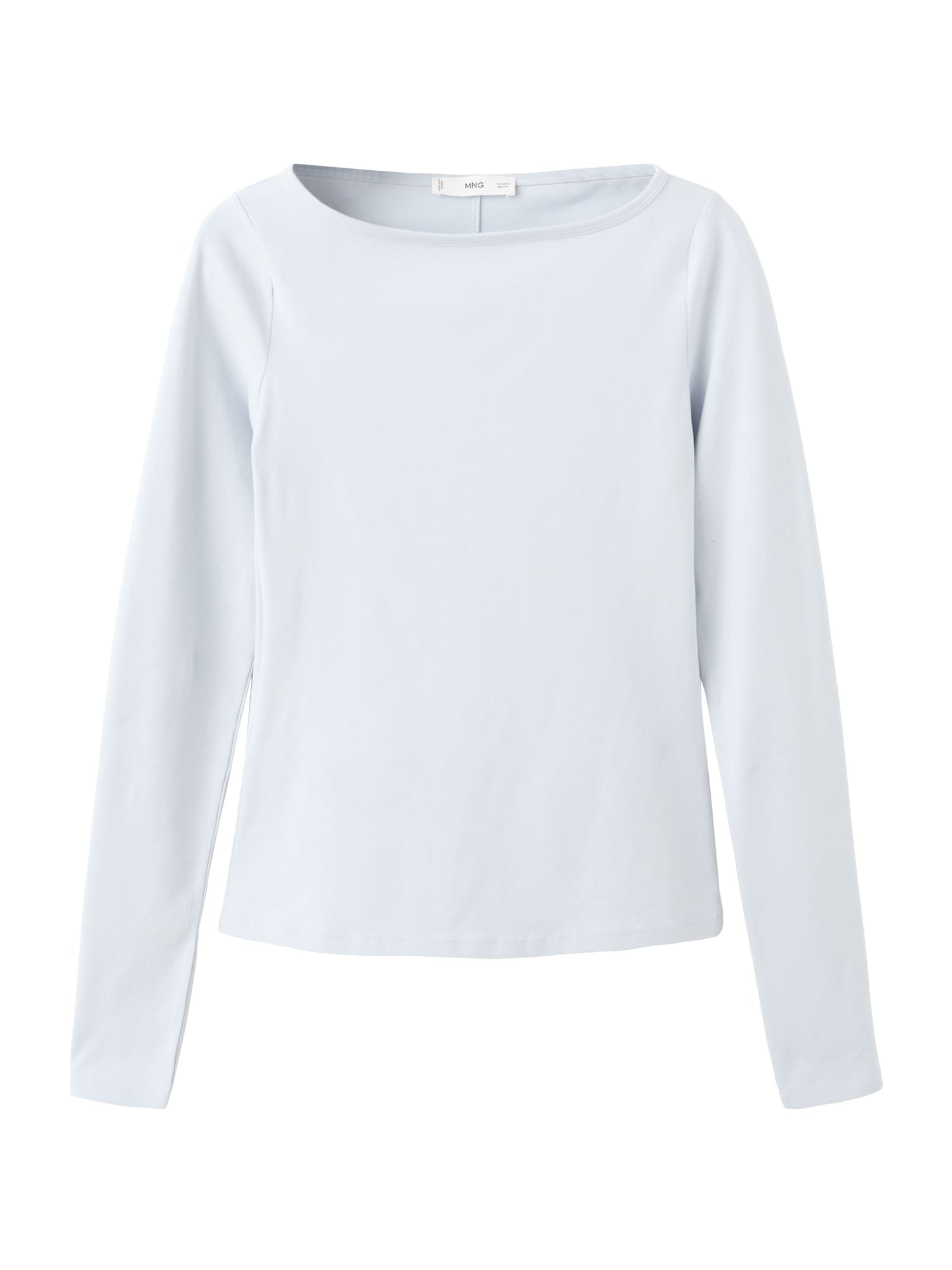 MANGO Tricou MURMA  albastru pastel