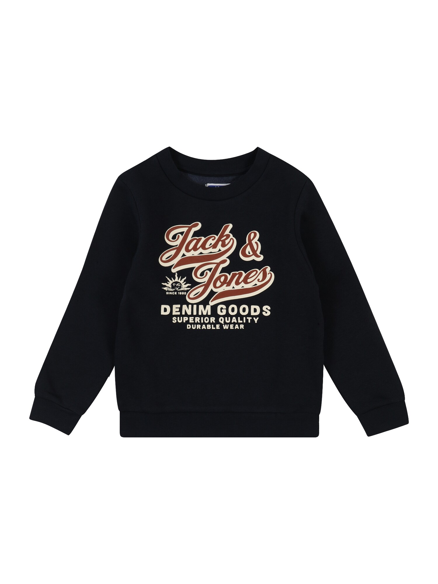 JACK & JONES MINI Tréning póló  tengerészkék / barna / fehér akciós termékkép 1