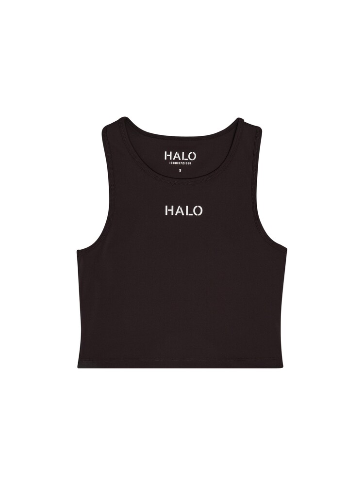 HALO Sporttop Damen Größe XL schoko / weiß