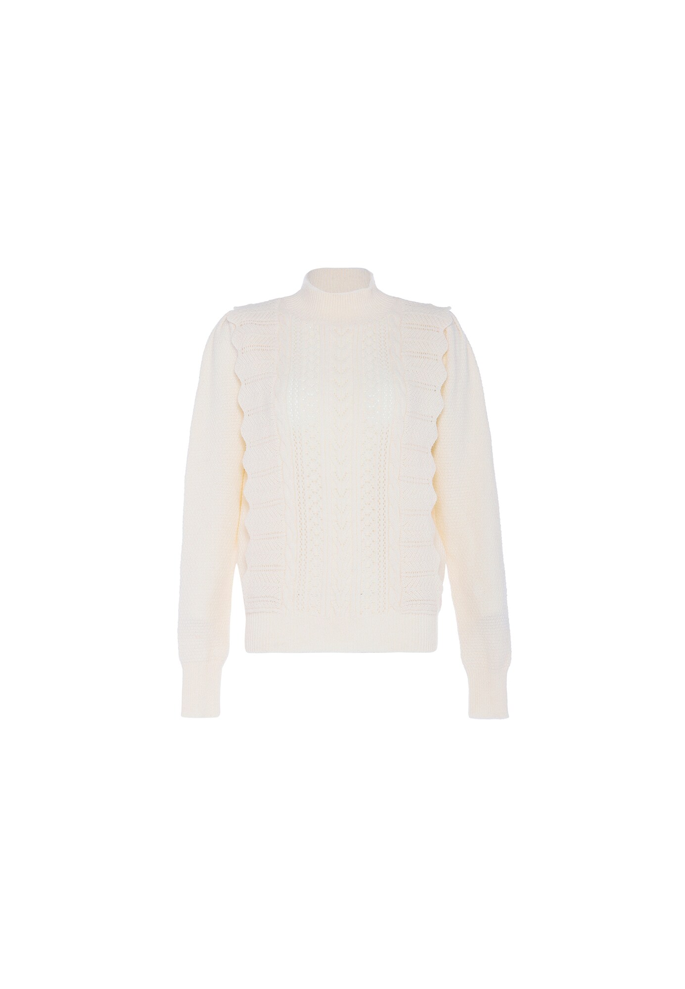 faina Jersey  blanco lana