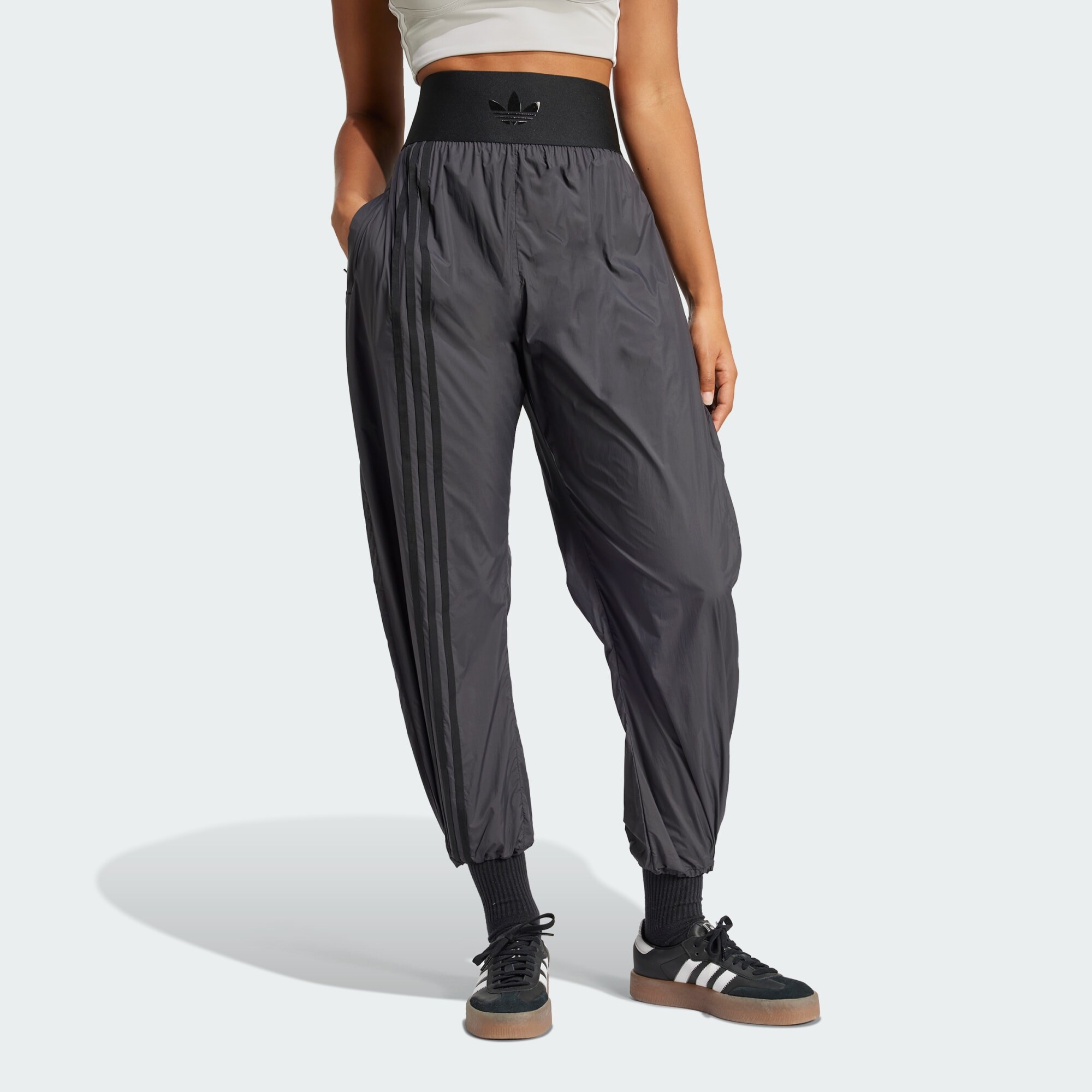 ADIDAS ORIGINALS Nadrág  szürke / fekete termék 2. képe