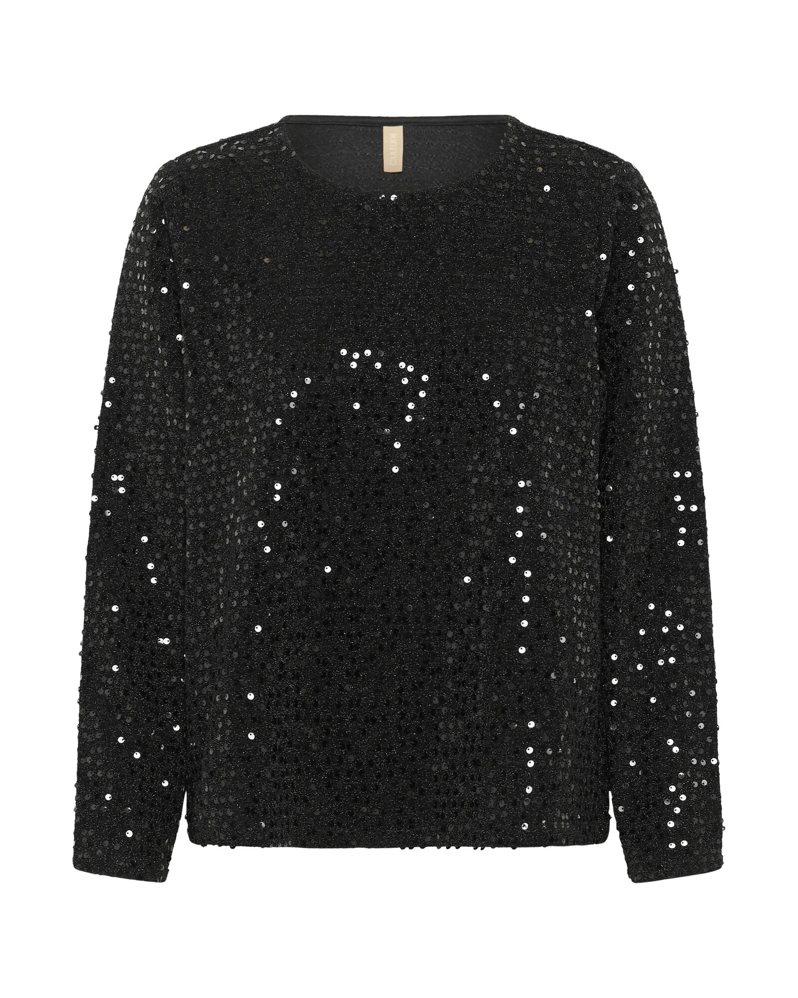 CULTURE Blusa 'CUbia Tamera'  negro