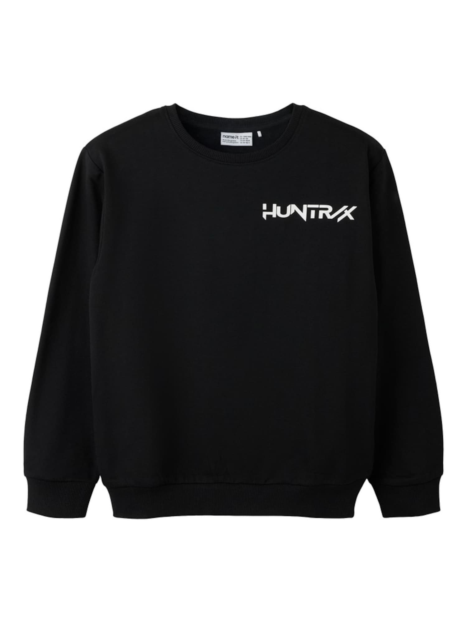 NAME IT Bluză de molton NKFADA KPOP lila / negru / argintiu / alb