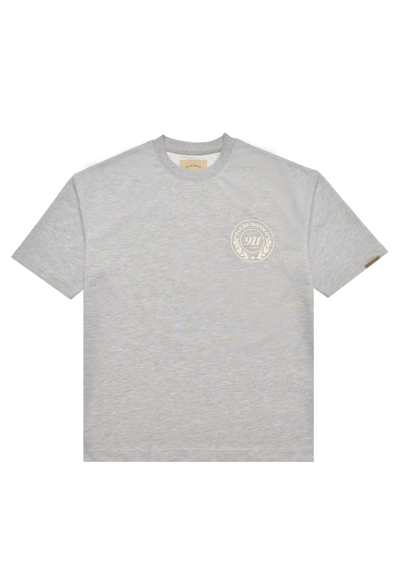 Pas De Monaco Camiseta 'Icon 911'  crema / gris claro