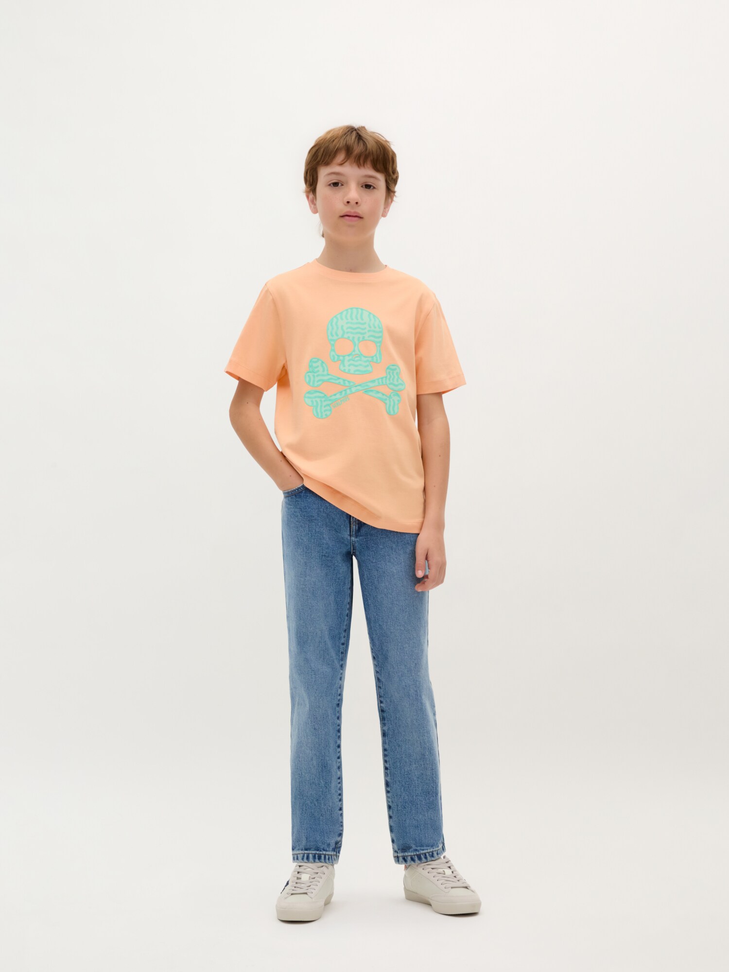 Thumbnail - Scalpers T-Shirt Waves Skull