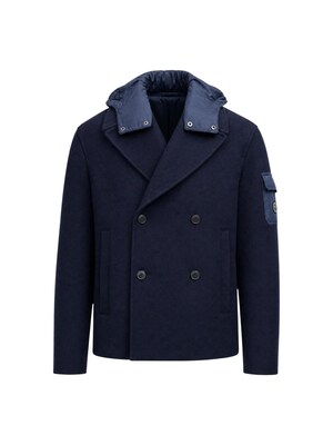 ARMANI EXCHANGE Abrigo de invierno  azul