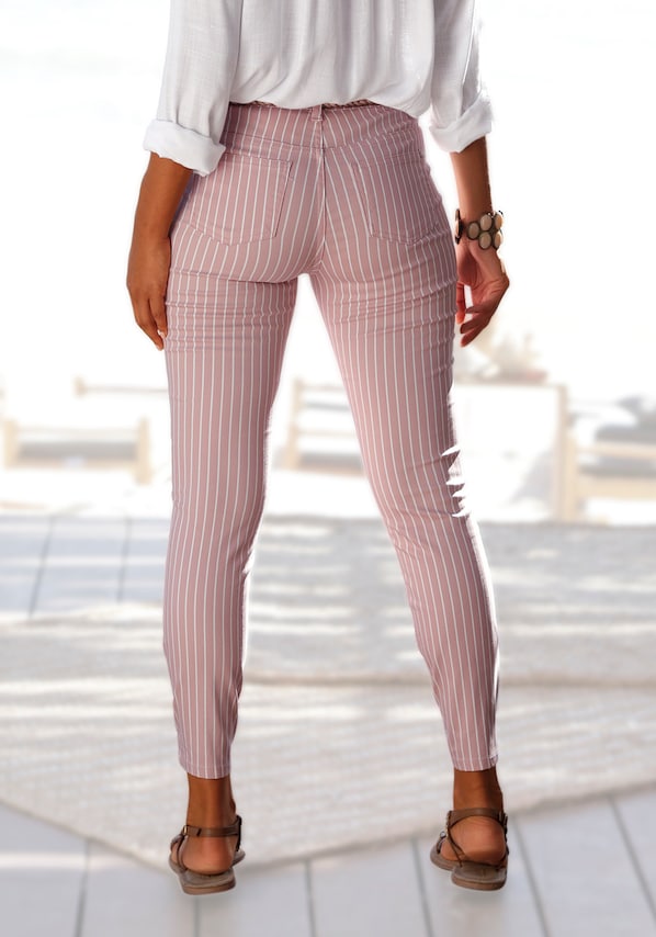LASCANA, Jeggings, lila, 5 kép a 7 közül