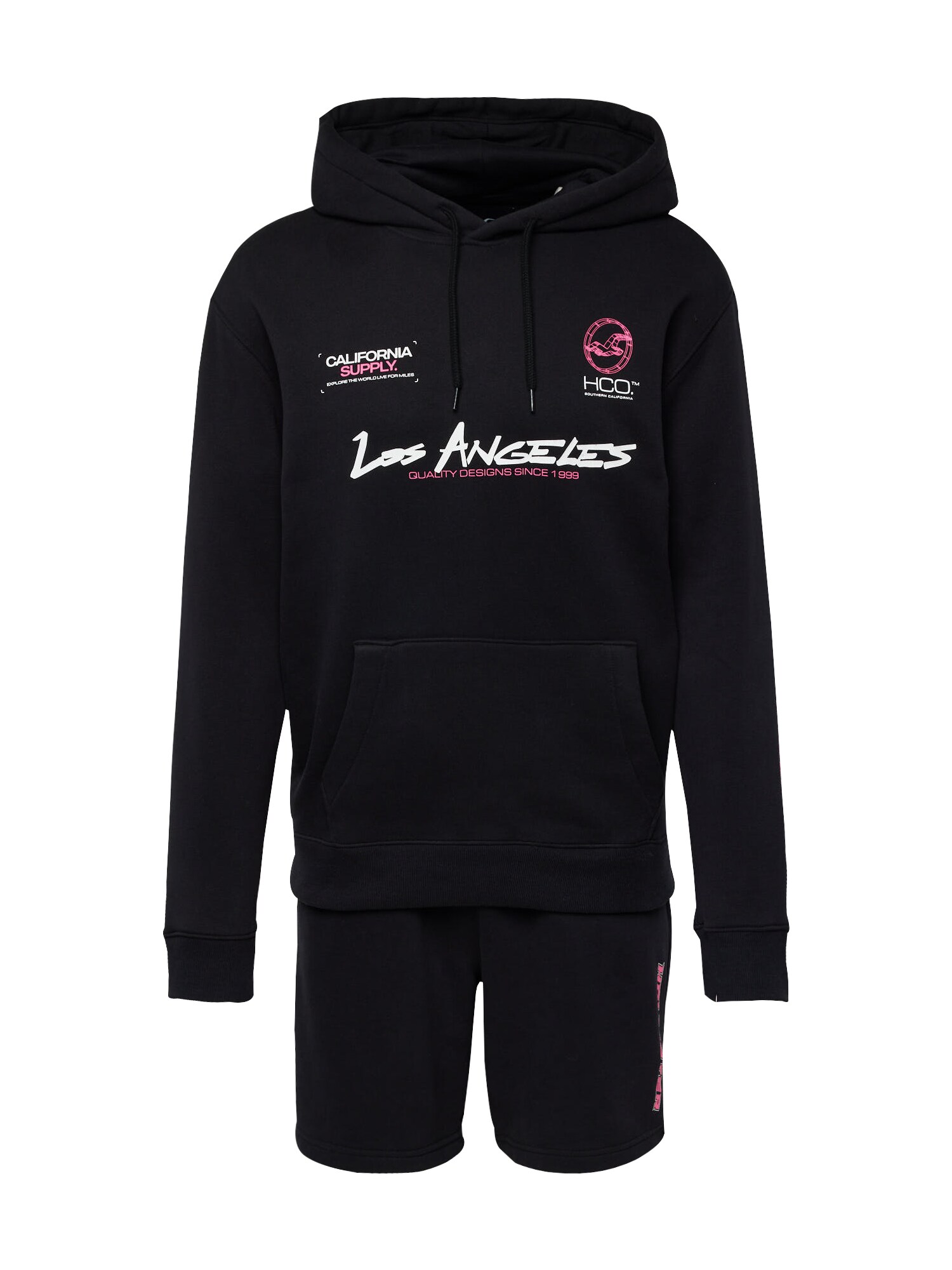HOLLISTER Joggingová súprava  čierna / biela