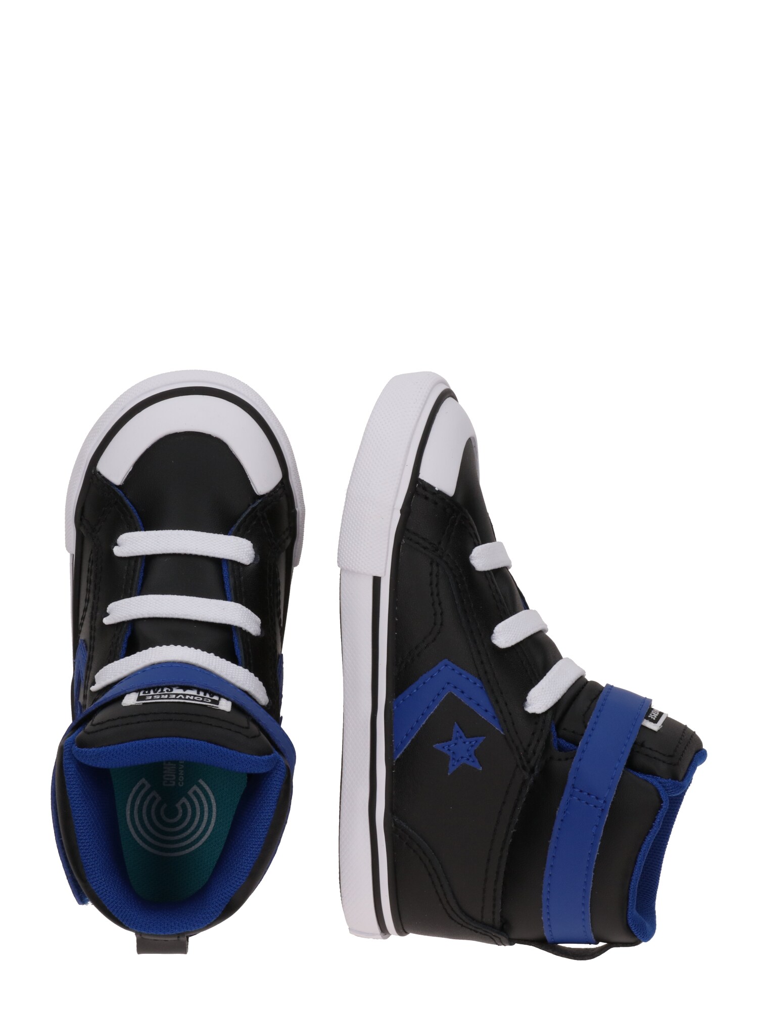 CONVERSE Sportcipő 'PRO BLAZE STRAP'  királykék / fekete / fehér termék 2. képe