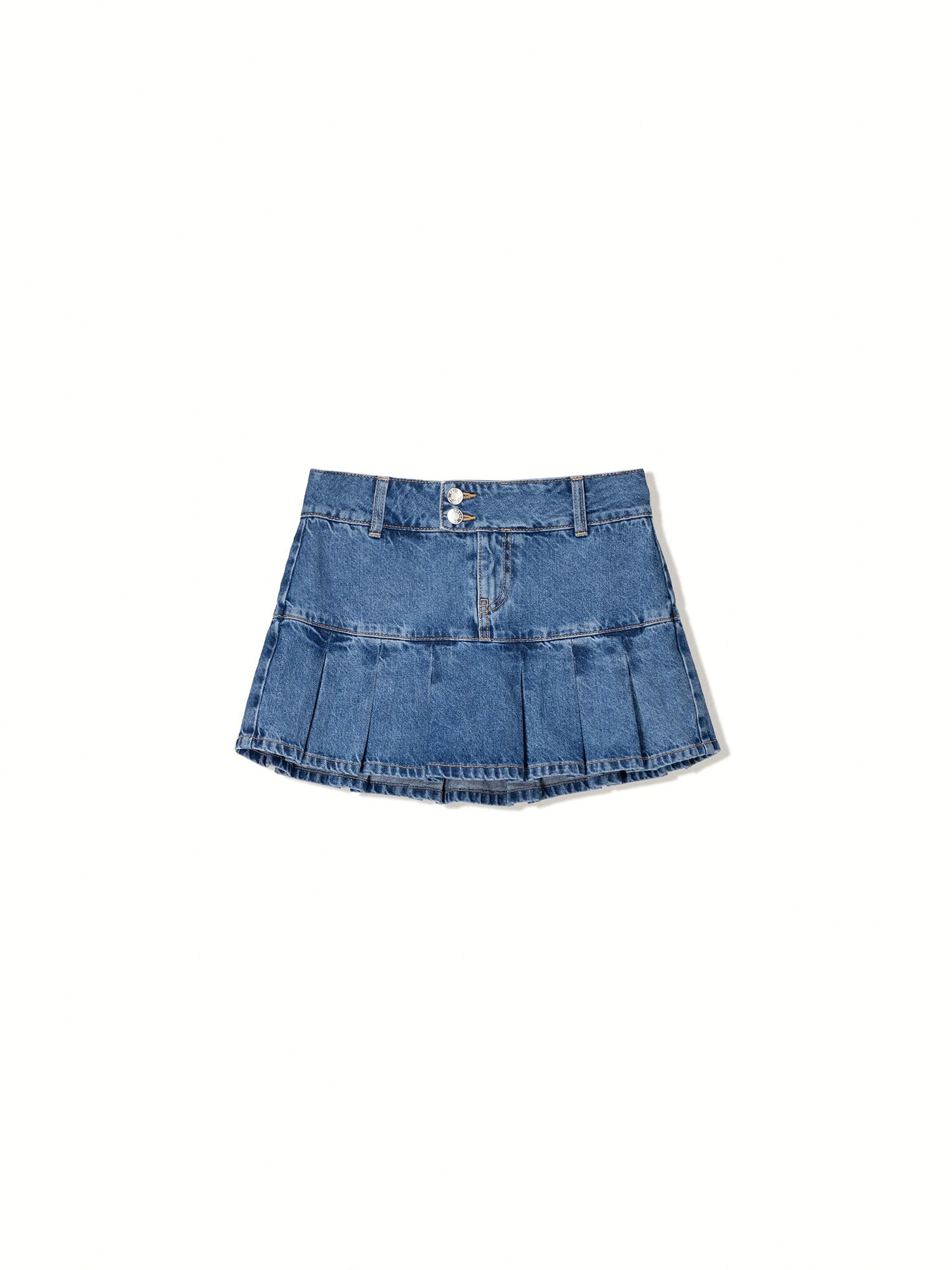 Bershka Fustă  albastru denim