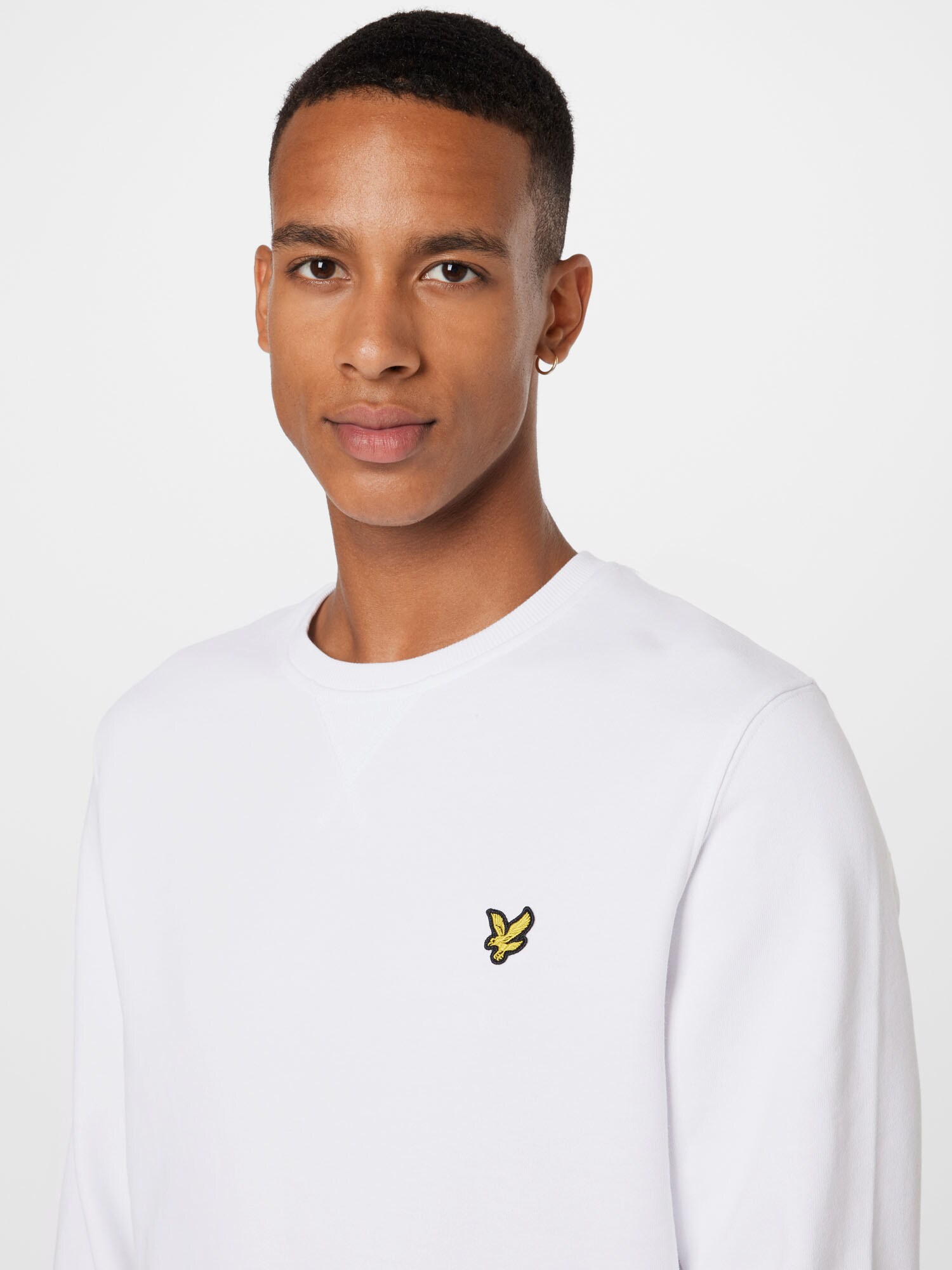 Lyle & Scott Mikina žltá / čierna / biela (obrázok 5)