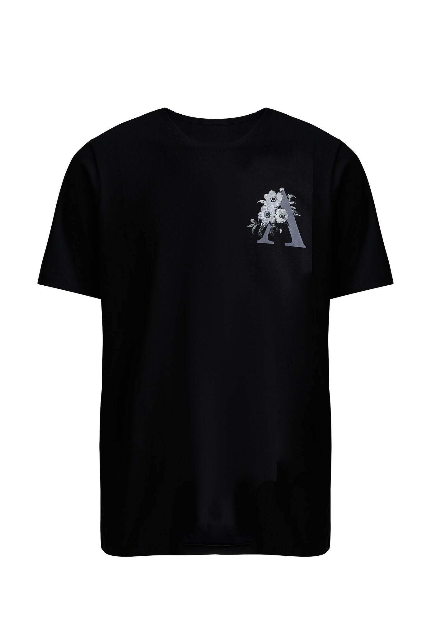 Alessandro Zavetti Camiseta 'Pentolo'  gris claro / pino / negro