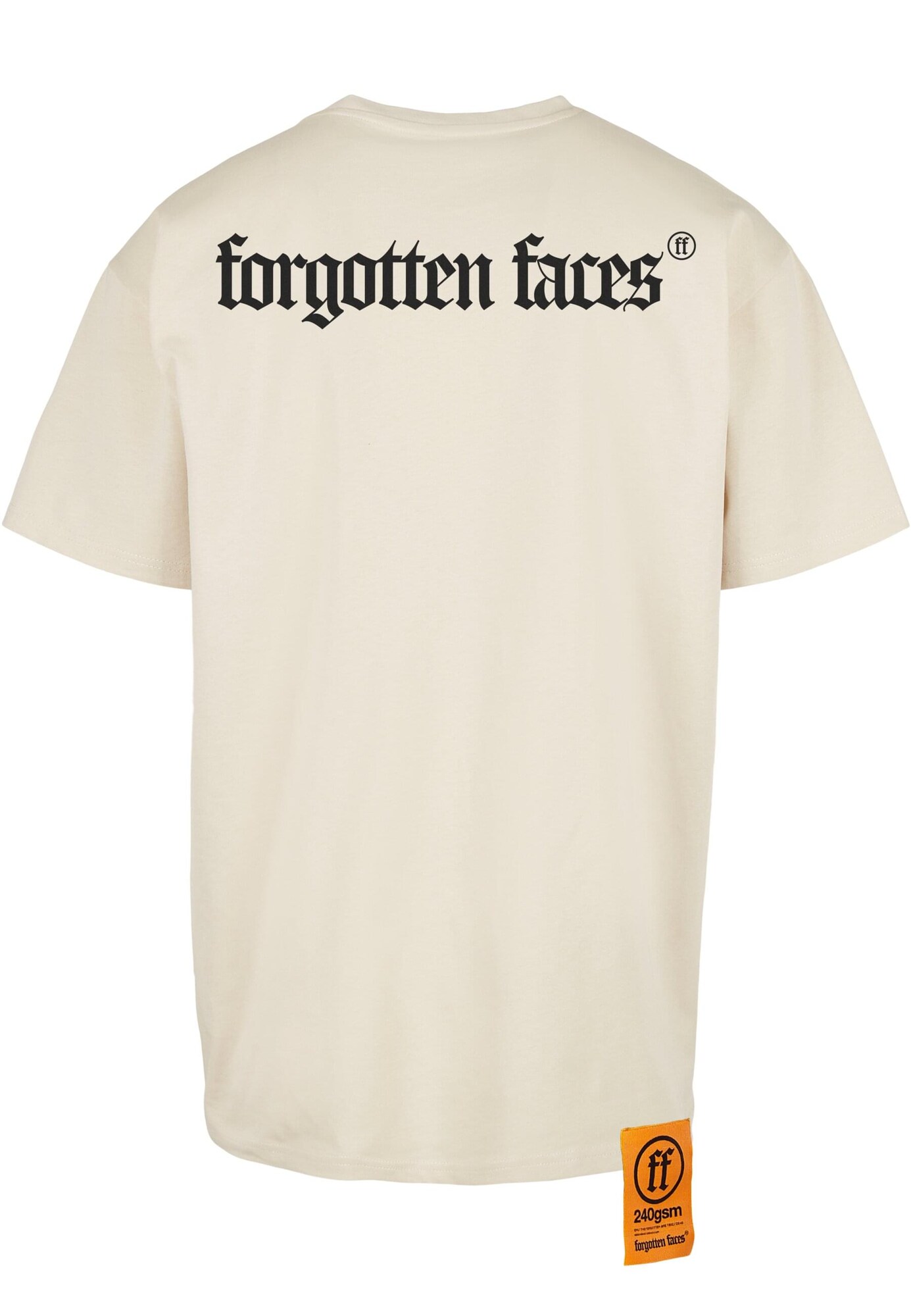 Forgotten Faces Póló 'Legacy'  zerge / szürke / narancs / fekete termék 2. képe